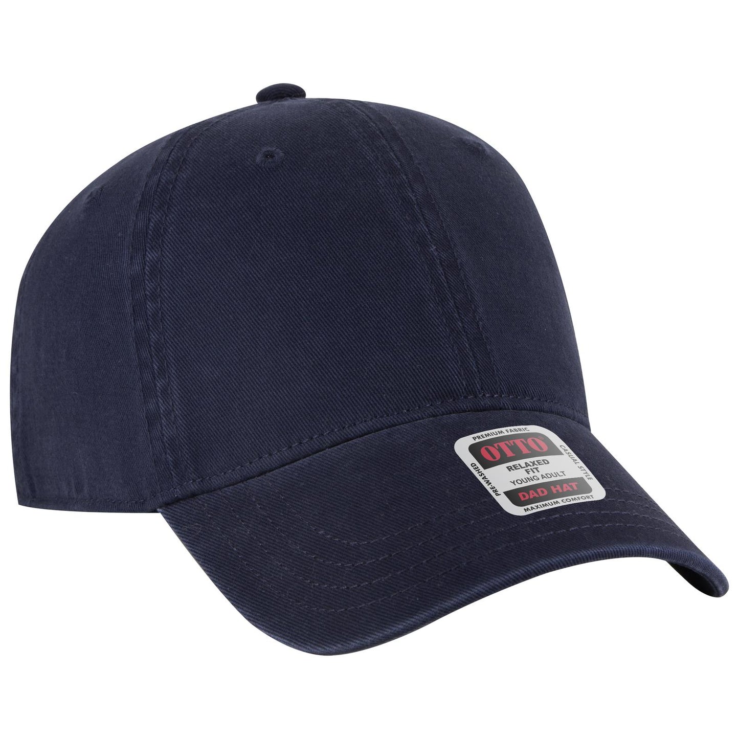 OTTO CAP 6 Panel Low Profile Dad Hat 18-772