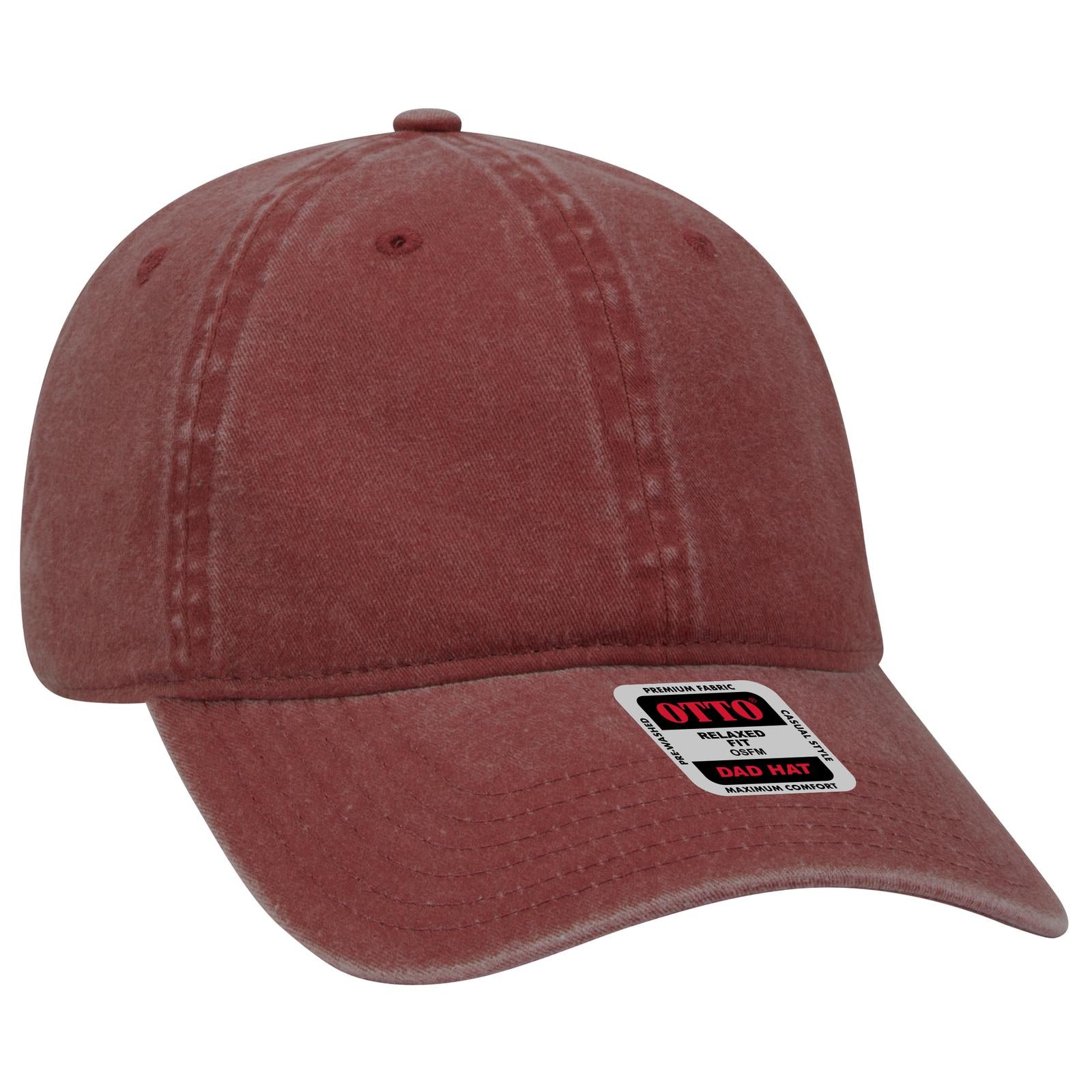 OTTO CAP 6 Panel Low Profile Dad Hat