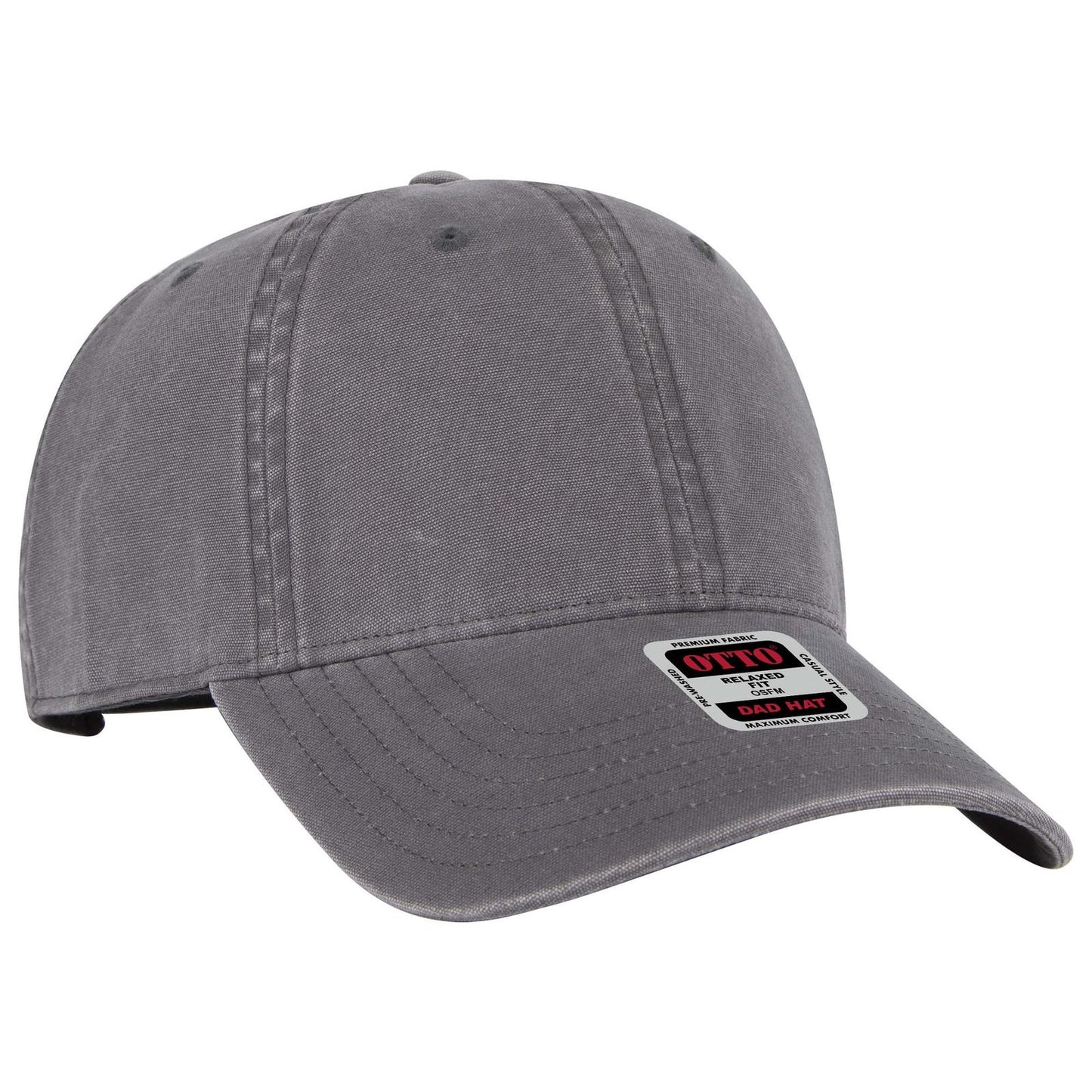 OTTO CAP 6 Panel Low Profile Dad Hat 18-3