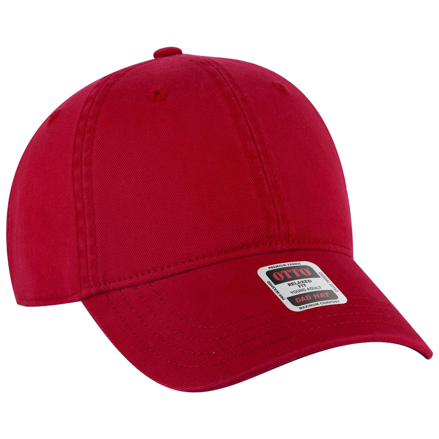 OTTO CAP 6 Panel Low Profile Dad Hat 18-772