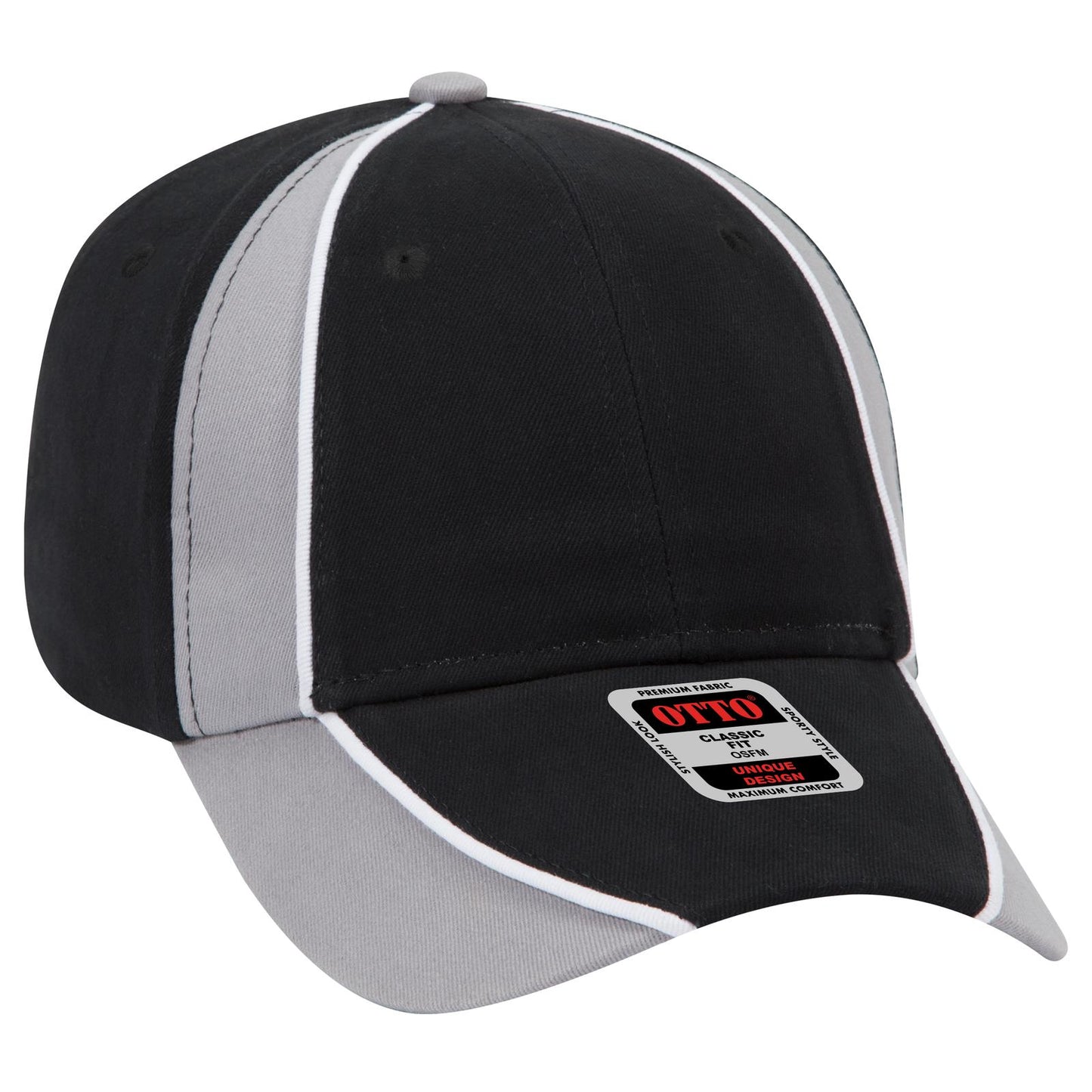 OTTO CAP 6 Panel Low Profile Baseball Cap 19-701