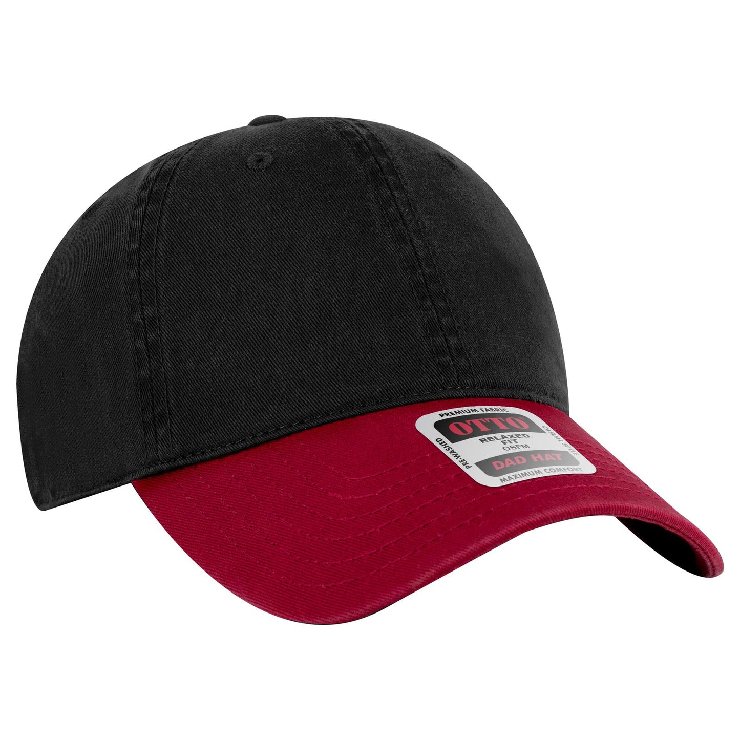 OTTO CAP 6 Panel Low Profile Dad Hat 18-772