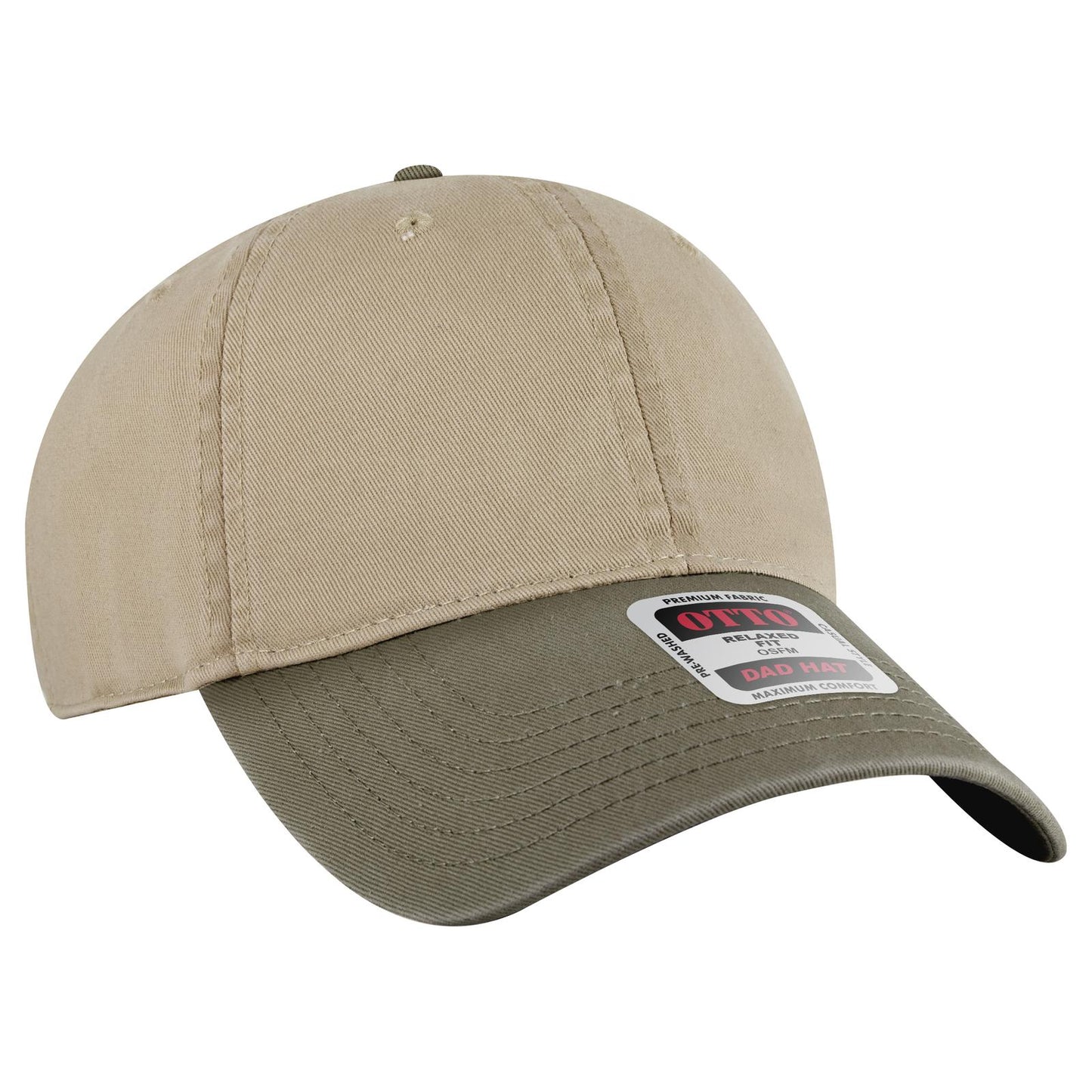 OTTO CAP 6 Panel Low Profile Dad Hat 18-772
