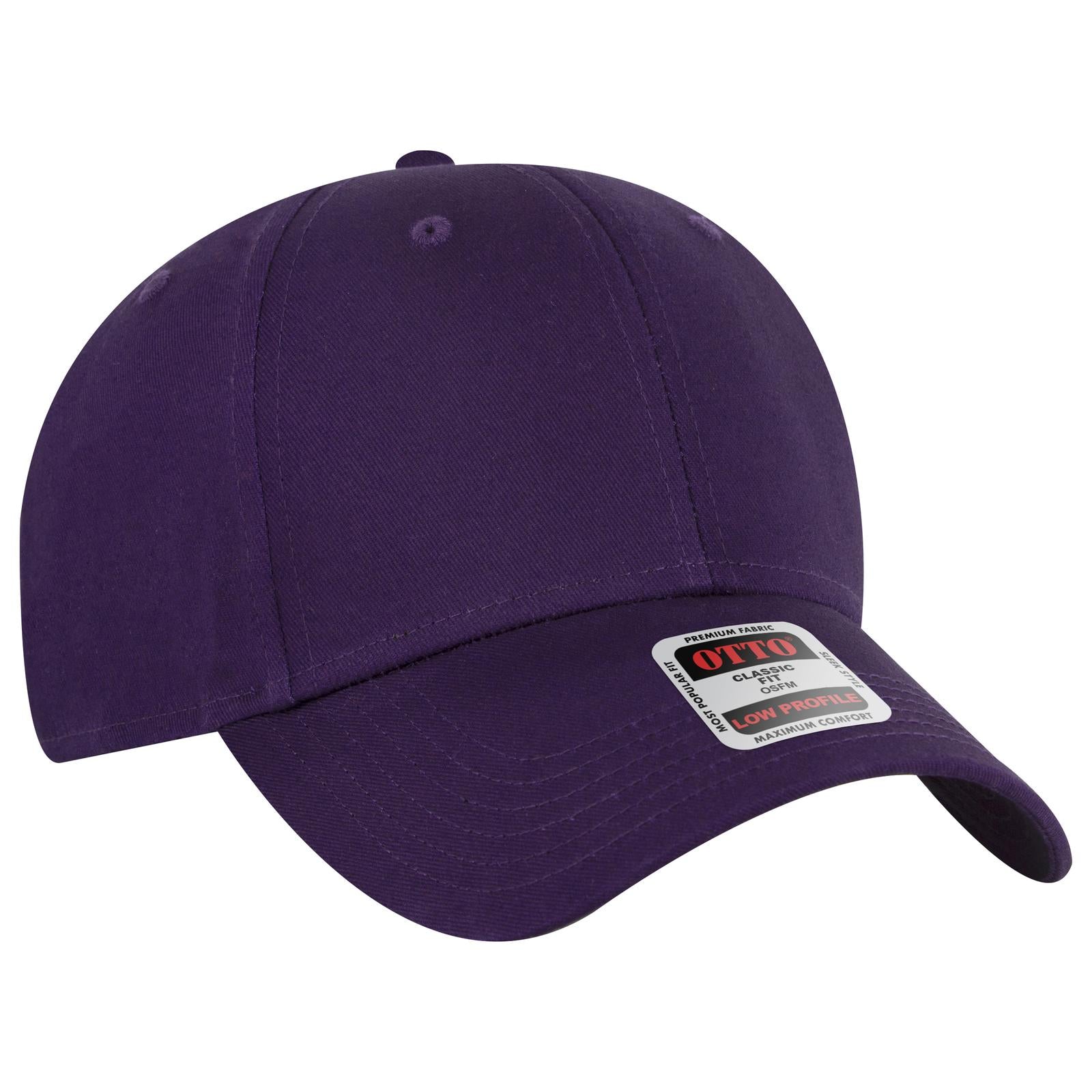 OTTO CAP 6 Panel Low Profile Baseball Cap