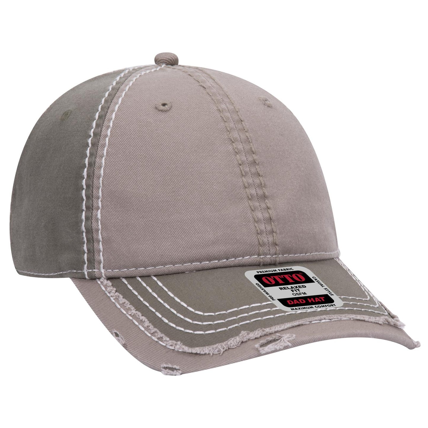 OTTO CAP 6 Panel Low Profile Dad Hat 149-1091