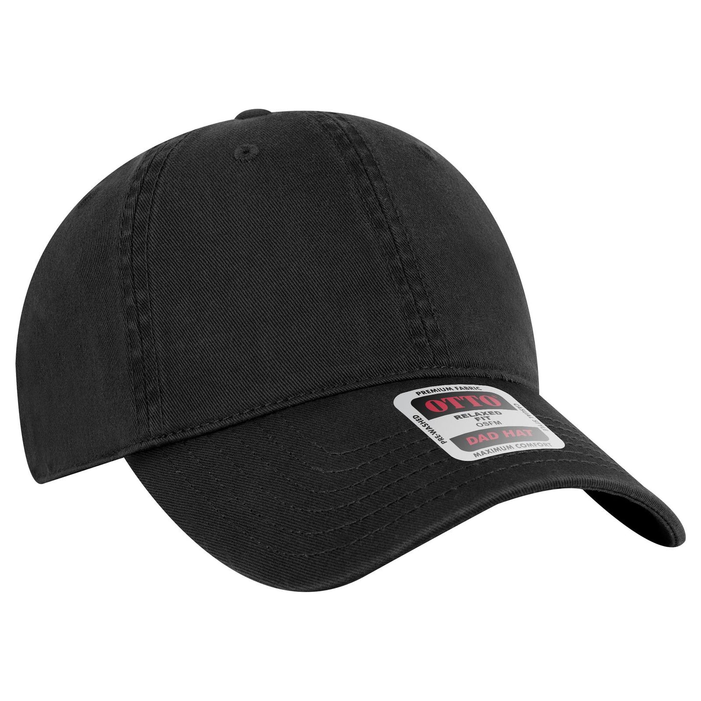 OTTO CAP 6 Panel Low Profile Dad Hat 18-772