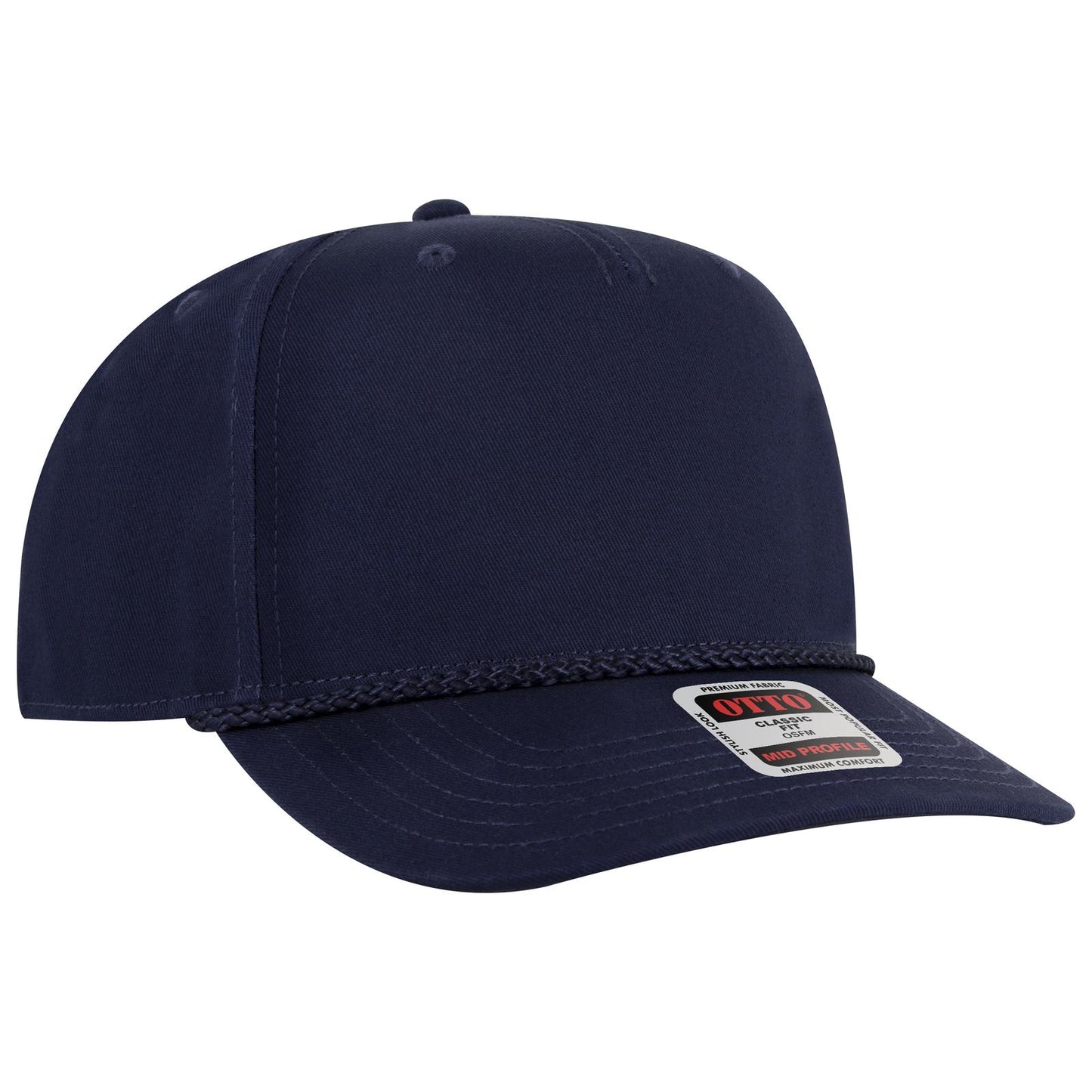 OTTO CAP 5 Panel Mid Profile Baseball Cap 31-2