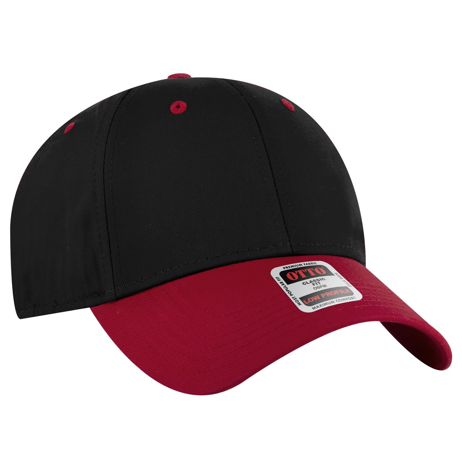 OTTO CAP 6 Panel Low Profile Baseball Cap