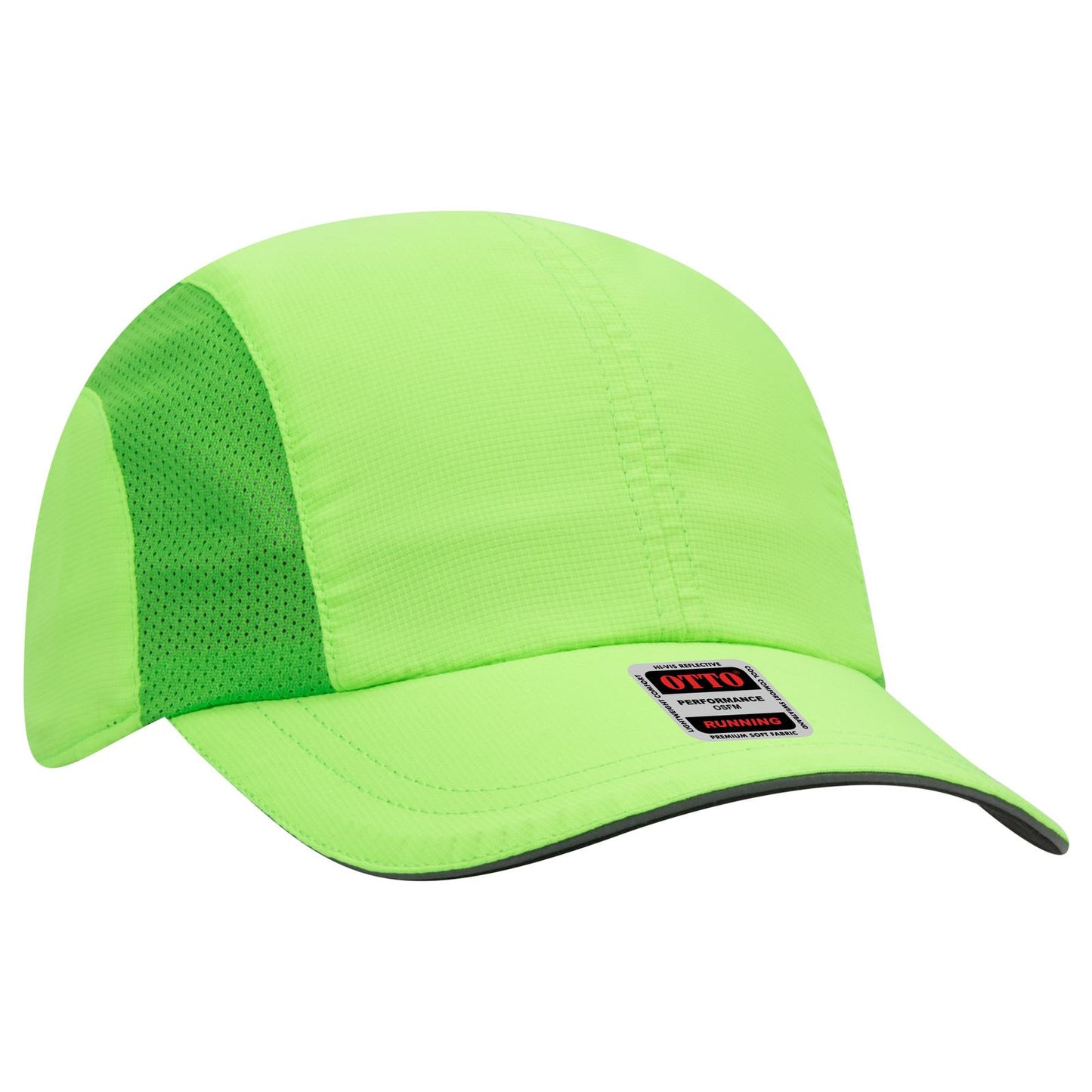 OTTO CAP Reflective 6 Panel Running Cap 133-1240