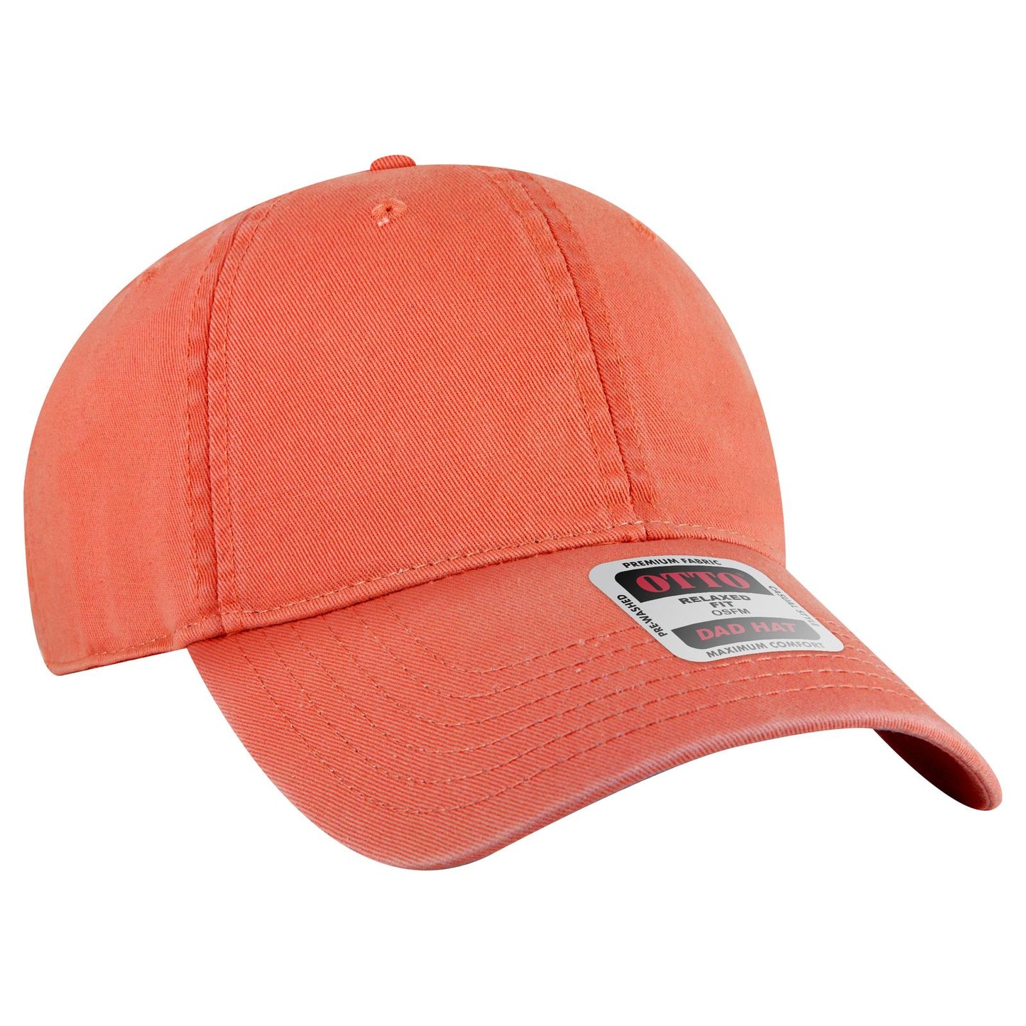 OTTO CAP 6 Panel Low Profile Dad Hat 18-772