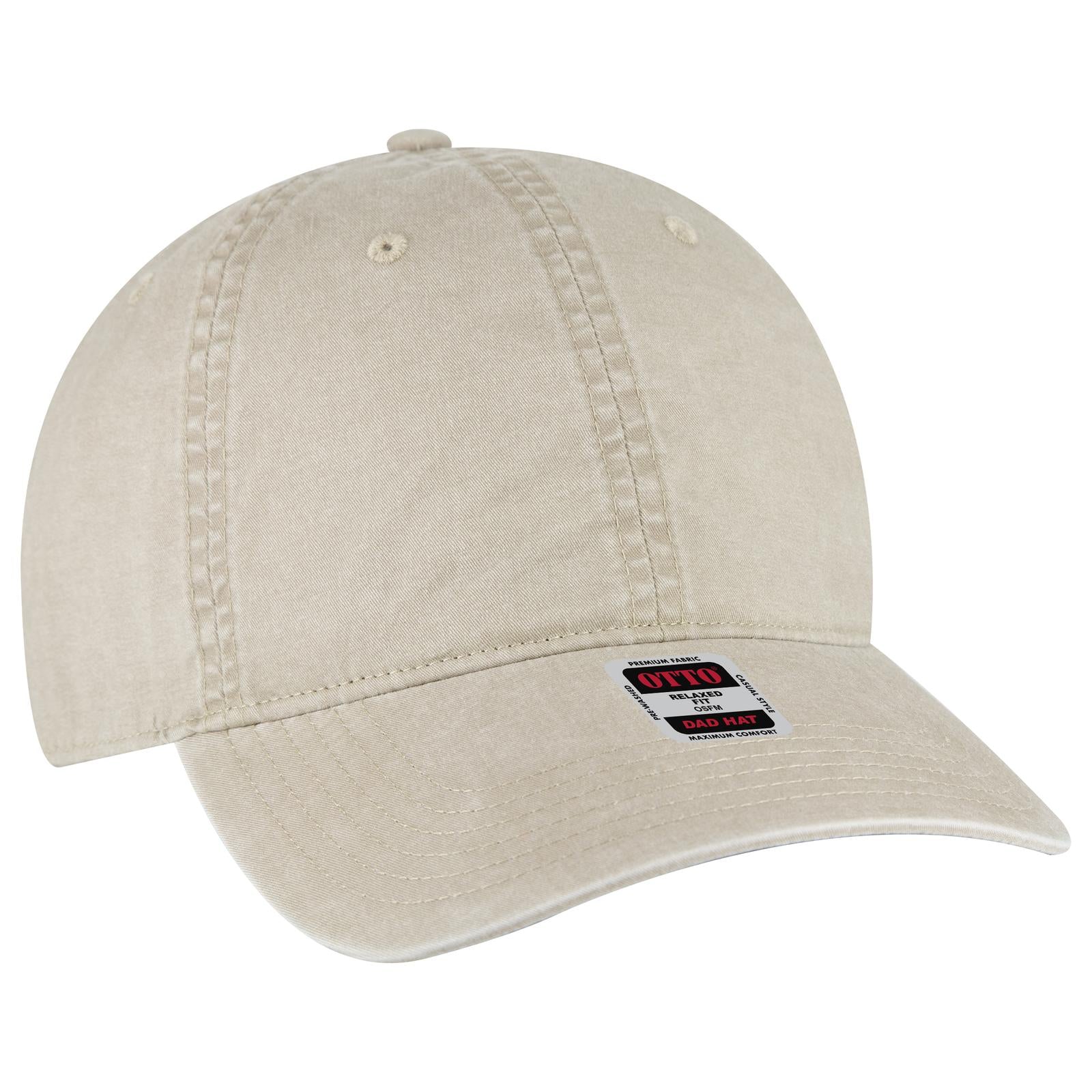 OTTO CAP 6 Panel Low Profile Dad Hat