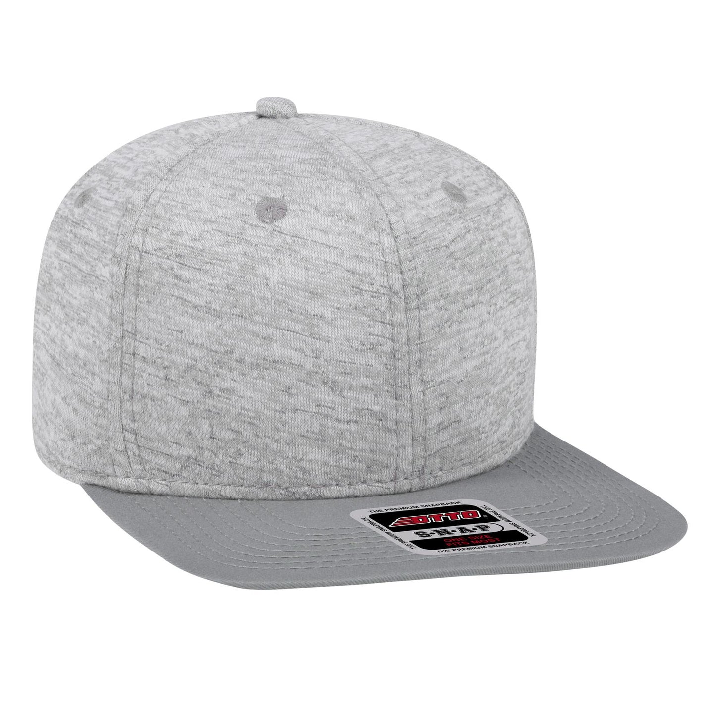 OTTO CAP "OTTO SNAP" 6 Panel Mid Profile Snapback Hat 148-1218A