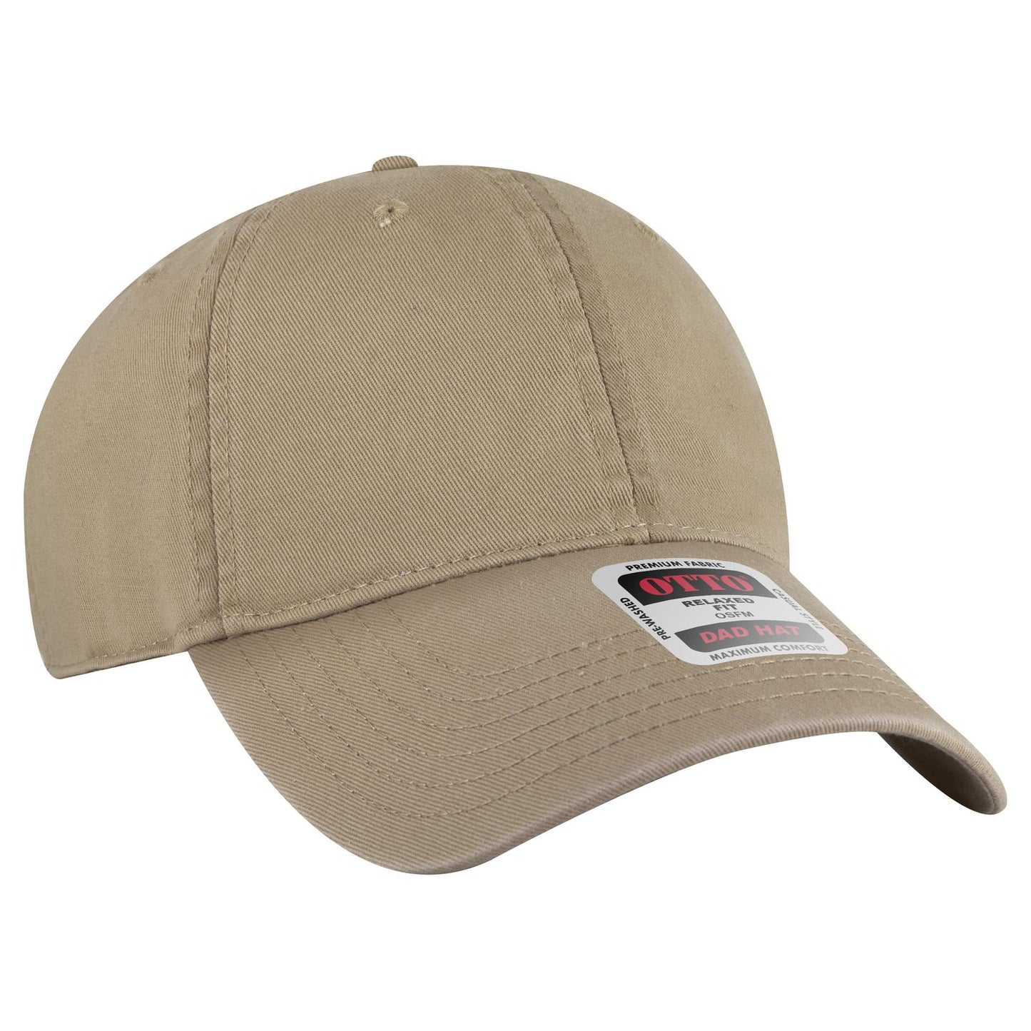 OTTO CAP 6 Panel Low Profile Dad Hat 18-772