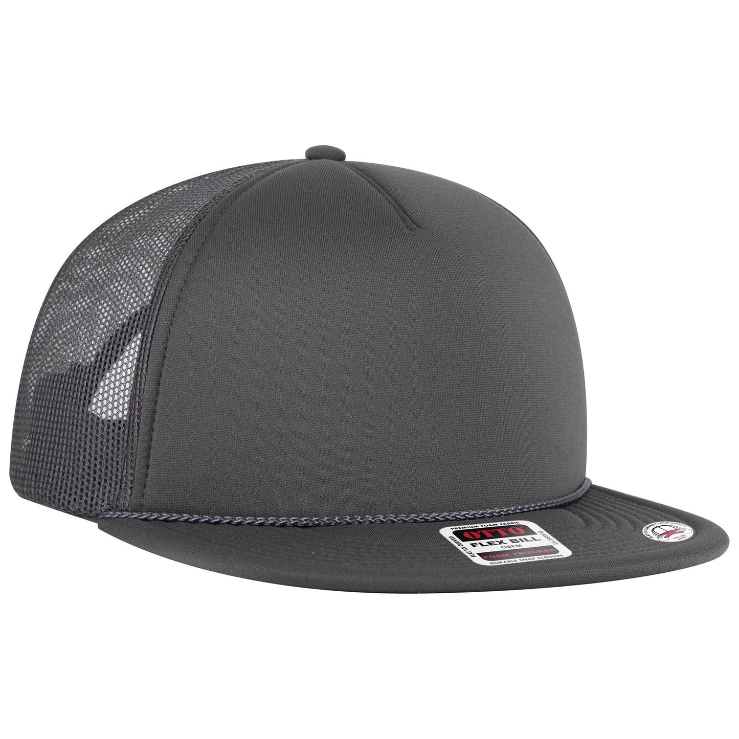 OTTO CAP "OTTO SNAP" 5 Panel Pro Style Mesh Back Trucker Snapback Hat