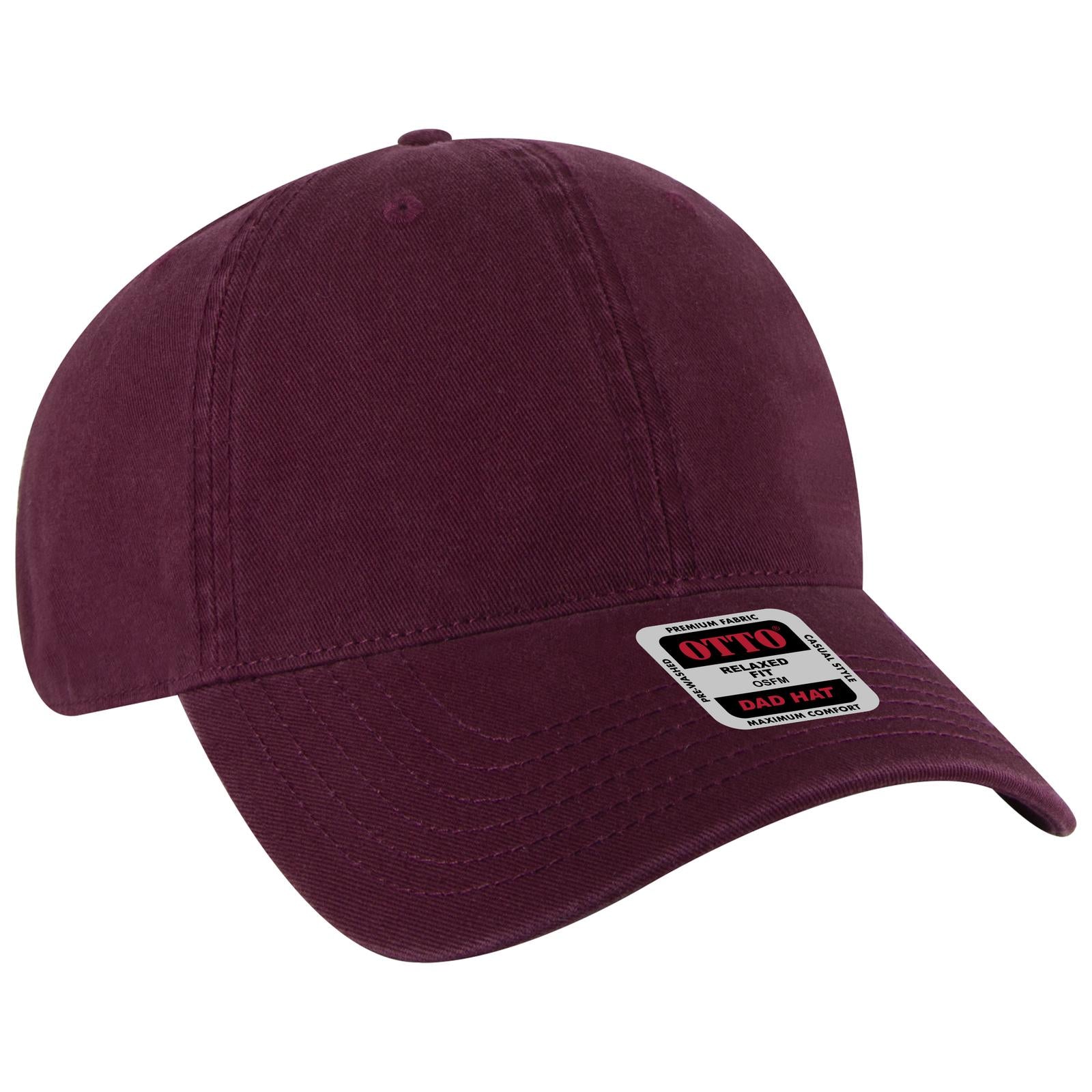 OTTO CAP 6 Panel Low Profile Dad Hat
