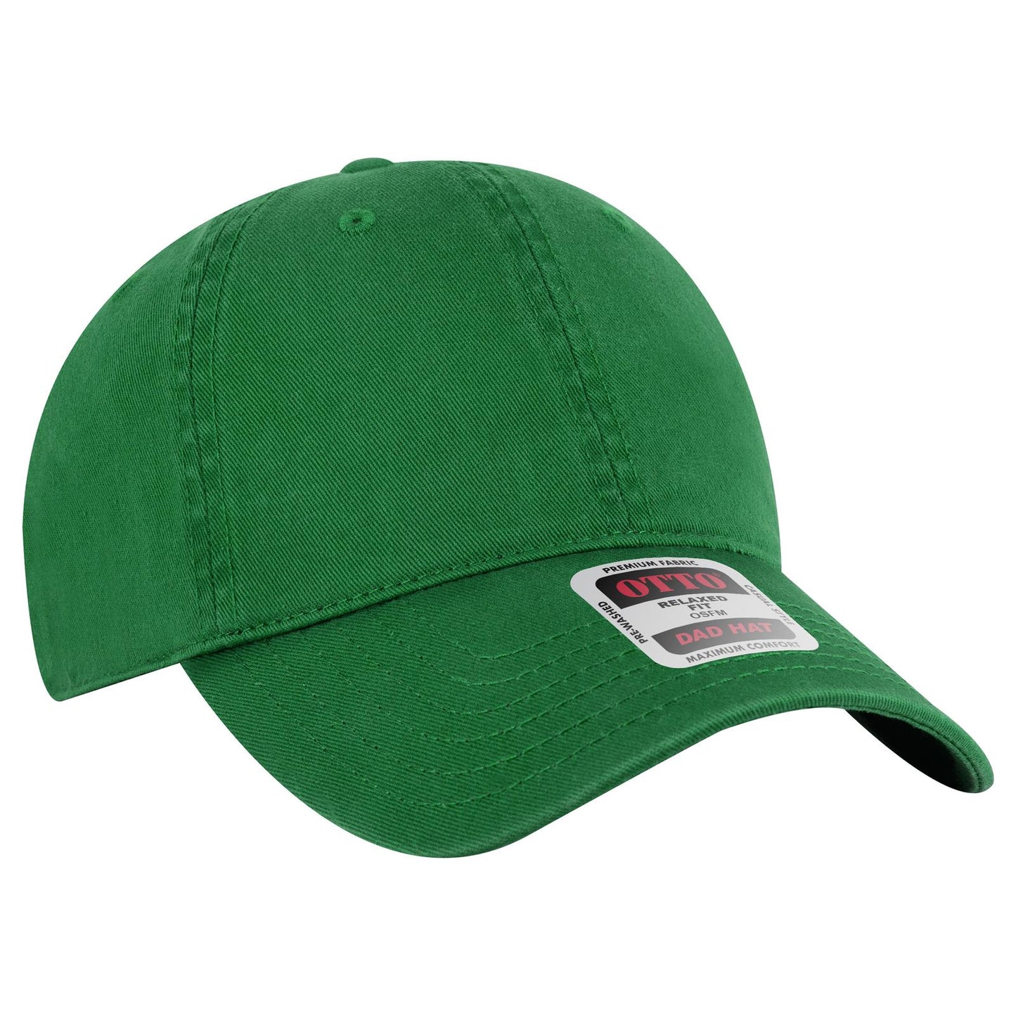 OTTO CAP 6 Panel Low Profile Dad Hat 18-772