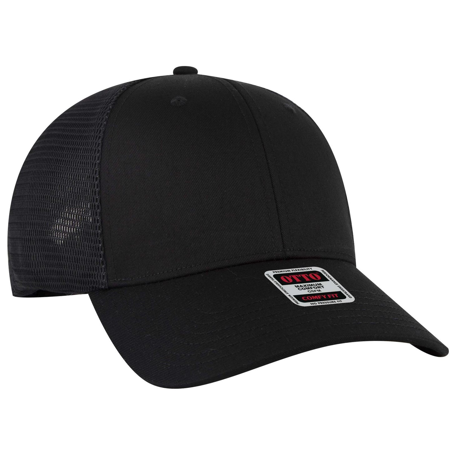 OTTO CAP "OTTO COMFY FIT" 6 Panel Low Profile Mesh Back Trucker Hat 83-2