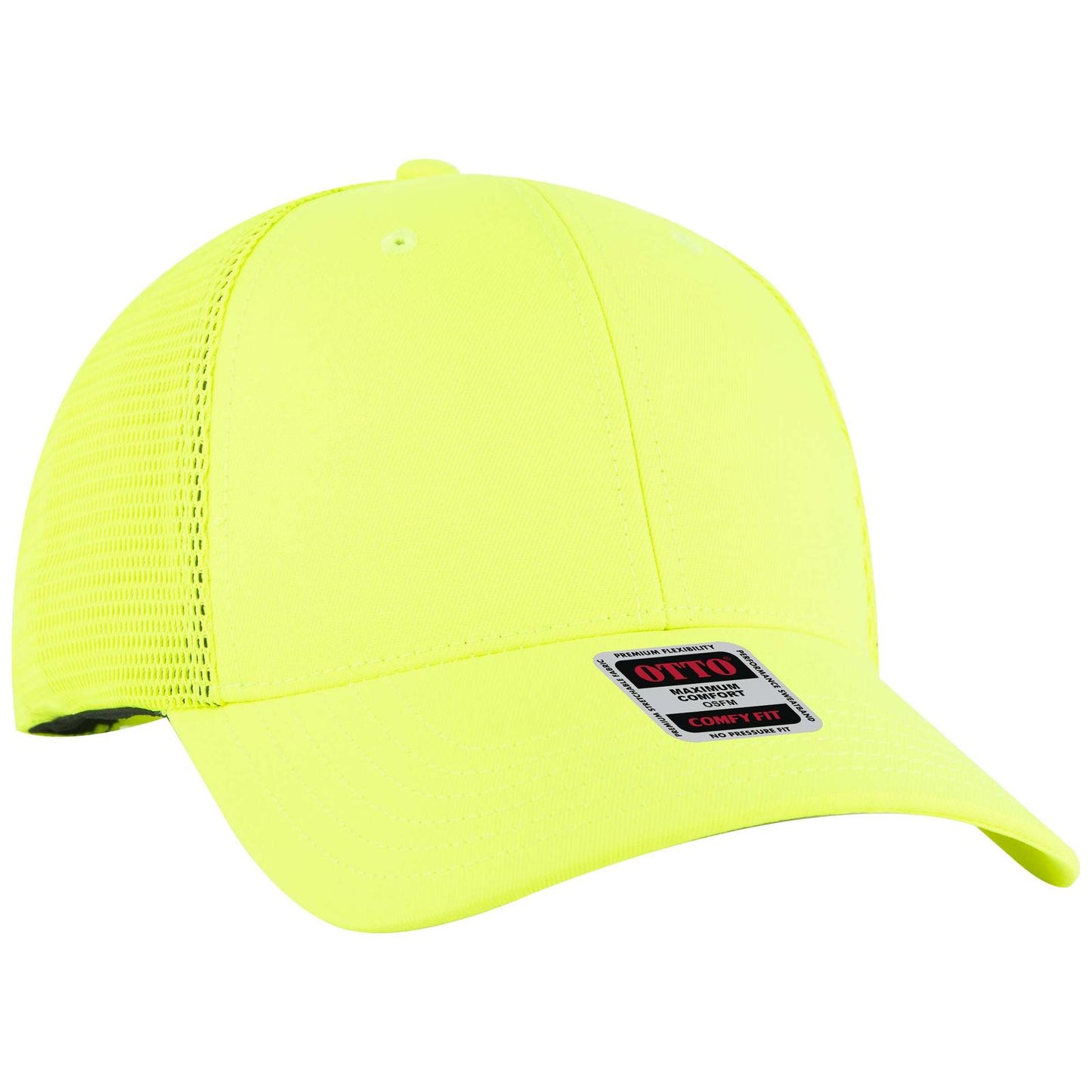 OTTO CAP "OTTO COMFY FIT" 6 Panel Low Profile Mesh Back Trucker Hat 83-2