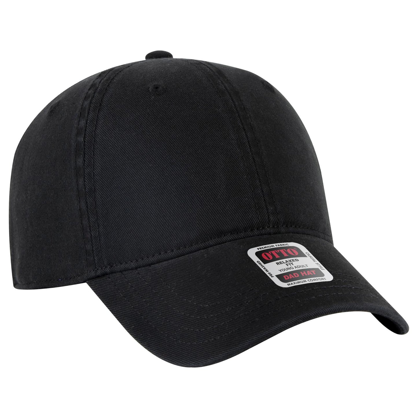 OTTO CAP 6 Panel Low Profile Dad Hat 18-772