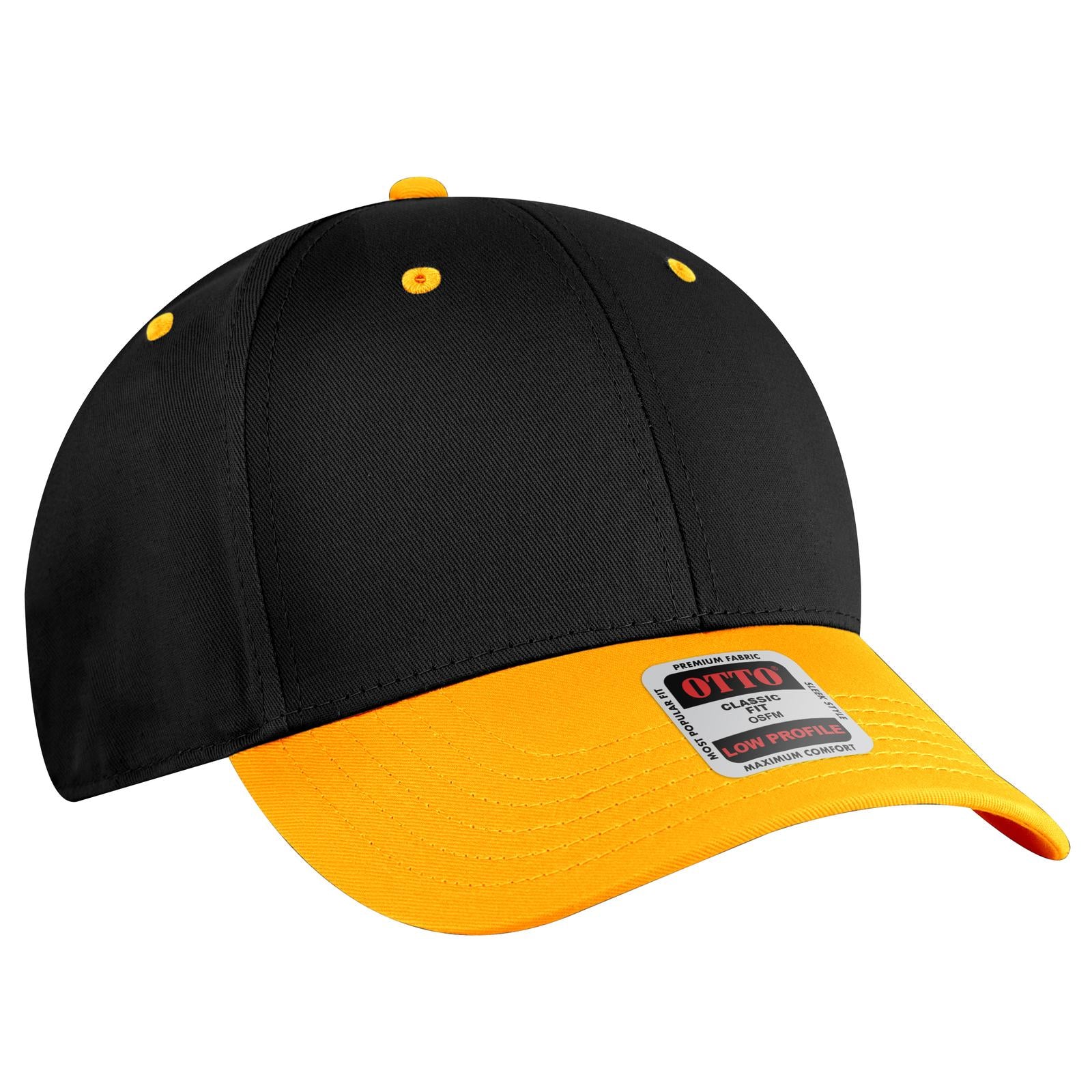 OTTO CAP 6 Panel Low Profile Baseball Cap