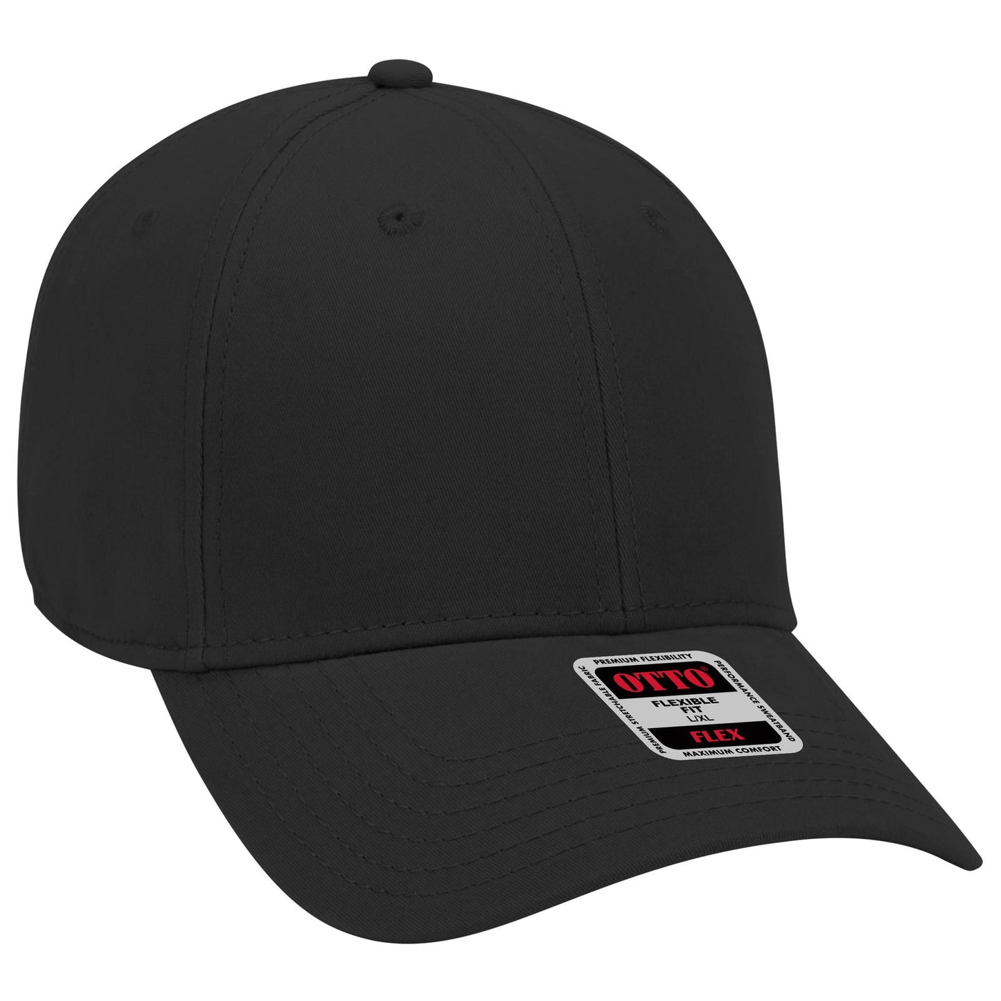 OTTO CAP "OTTO FLEX" Fitted 6 Panel Low Profile Baseball Cap 11-1167