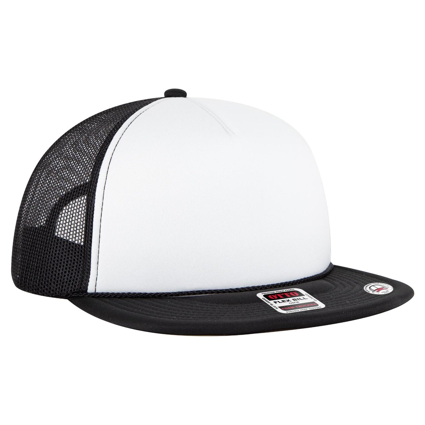 OTTO CAP "OTTO SNAP" 5 Panel Pro Style Mesh Back Trucker Snapback Hat
