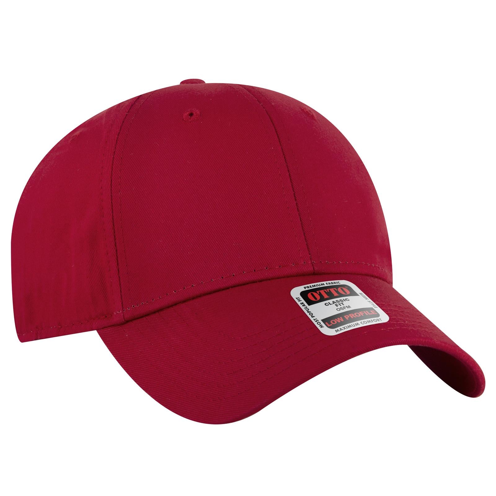 OTTO CAP 6 Panel Low Profile Baseball Cap