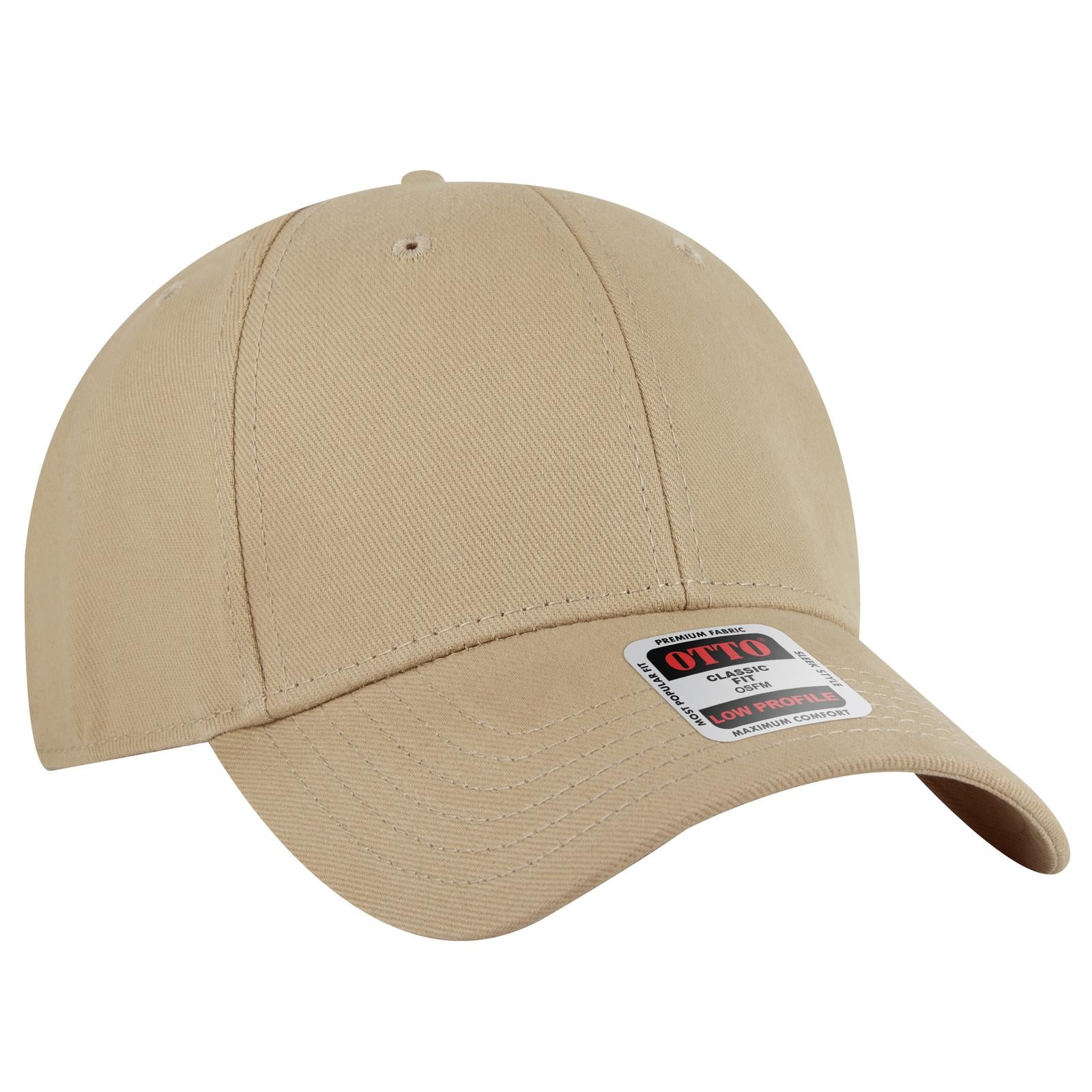 OTTO CAP 6 Panel Low Profile Baseball Cap