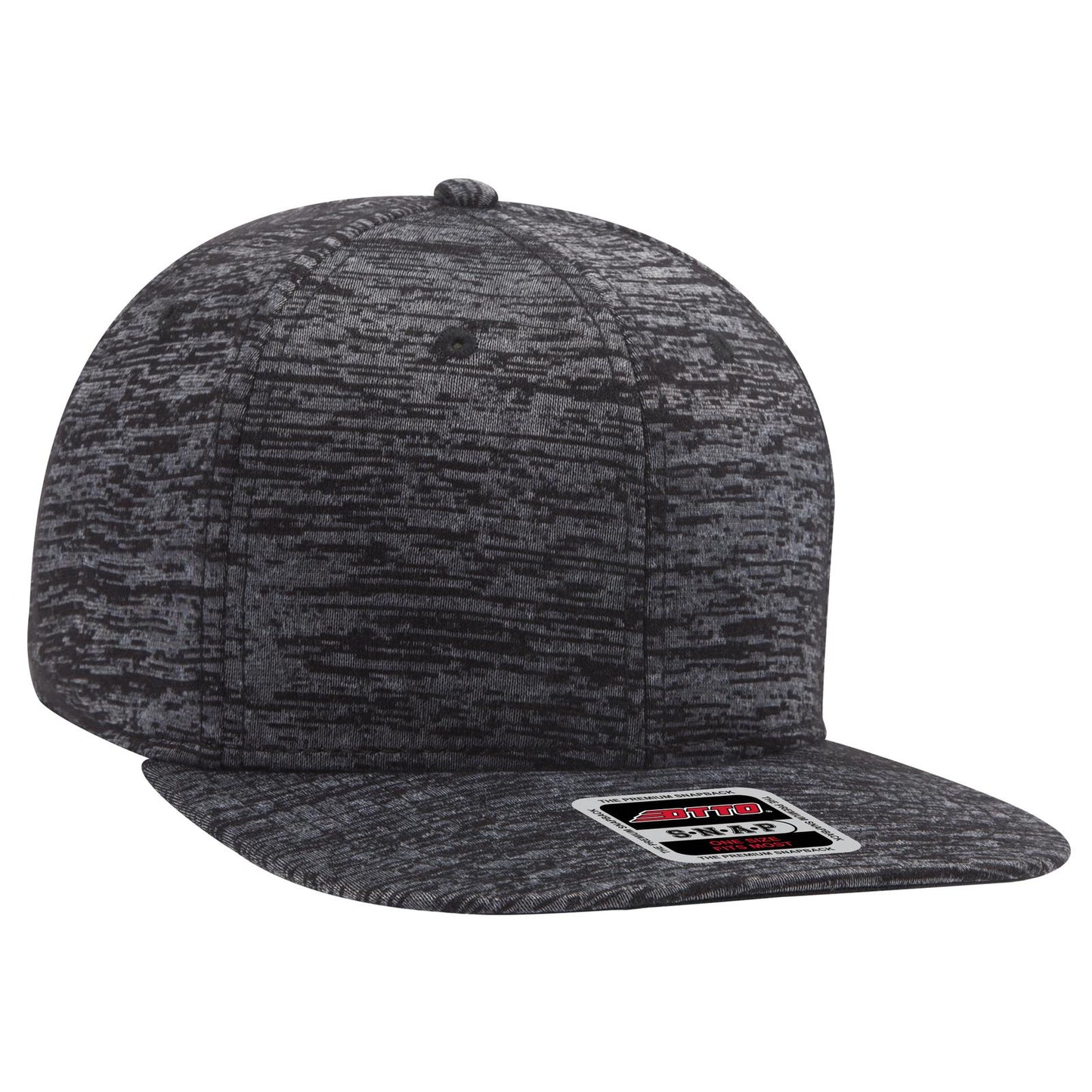OTTO CAP "OTTO SNAP" 6 Panel Mid Profile Snapback Hat 148-1218A