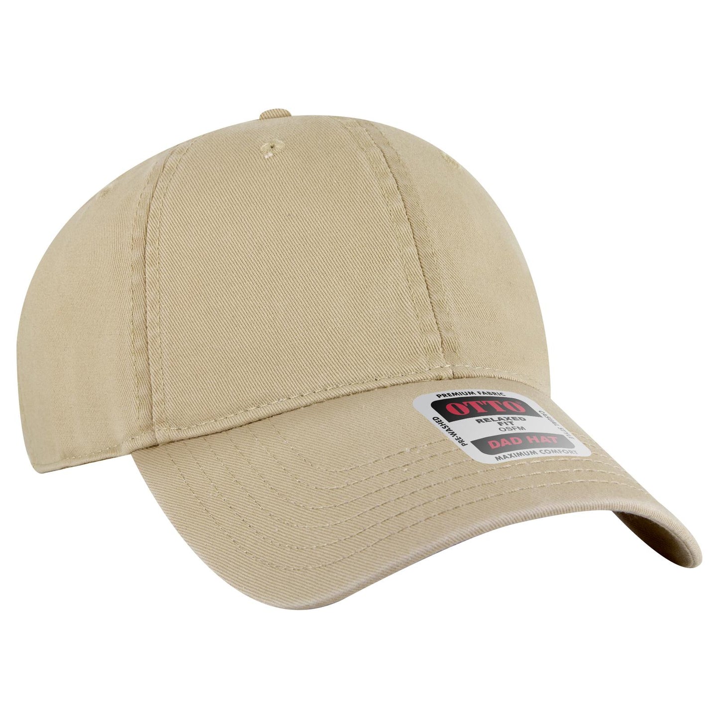 OTTO CAP 6 Panel Low Profile Dad Hat 18-772