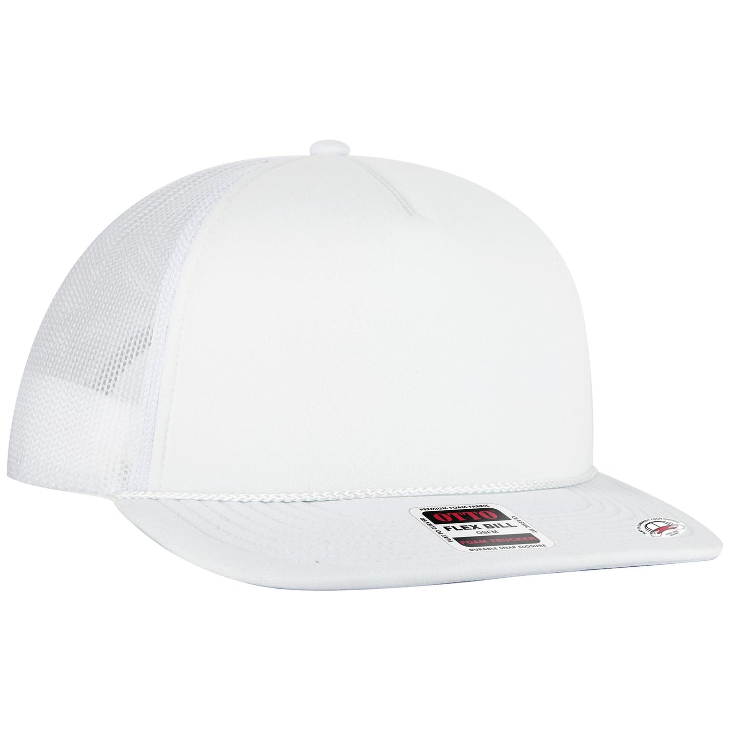 OTTO CAP "OTTO SNAP" 5 Panel Pro Style Mesh Back Trucker Snapback Hat