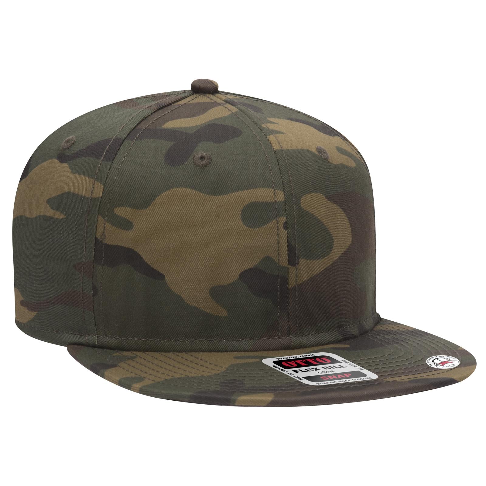 OTTO CAP “OTTO SNAP” 6 Panel Pro Style Snapback Hat