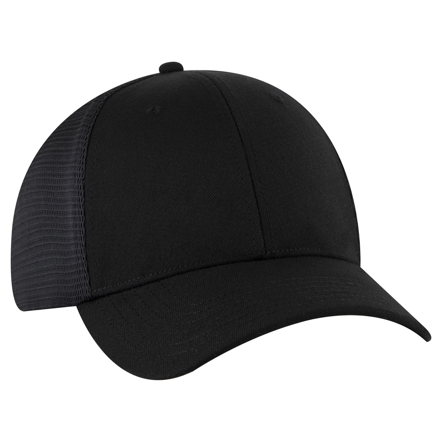 OTTO CAP "OTTO FLEX" Fitted 6 Panel Low Profile Mesh Back Trucker Hat 135-1