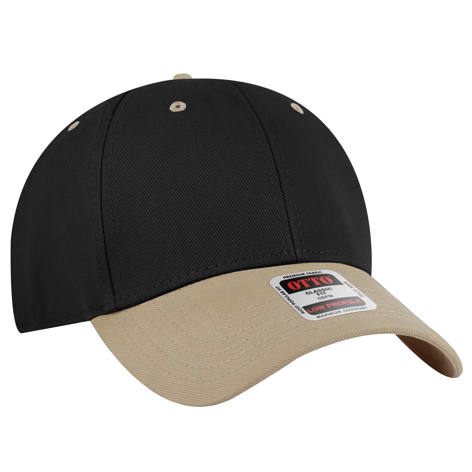 OTTO CAP 6 Panel Low Profile Baseball Cap
