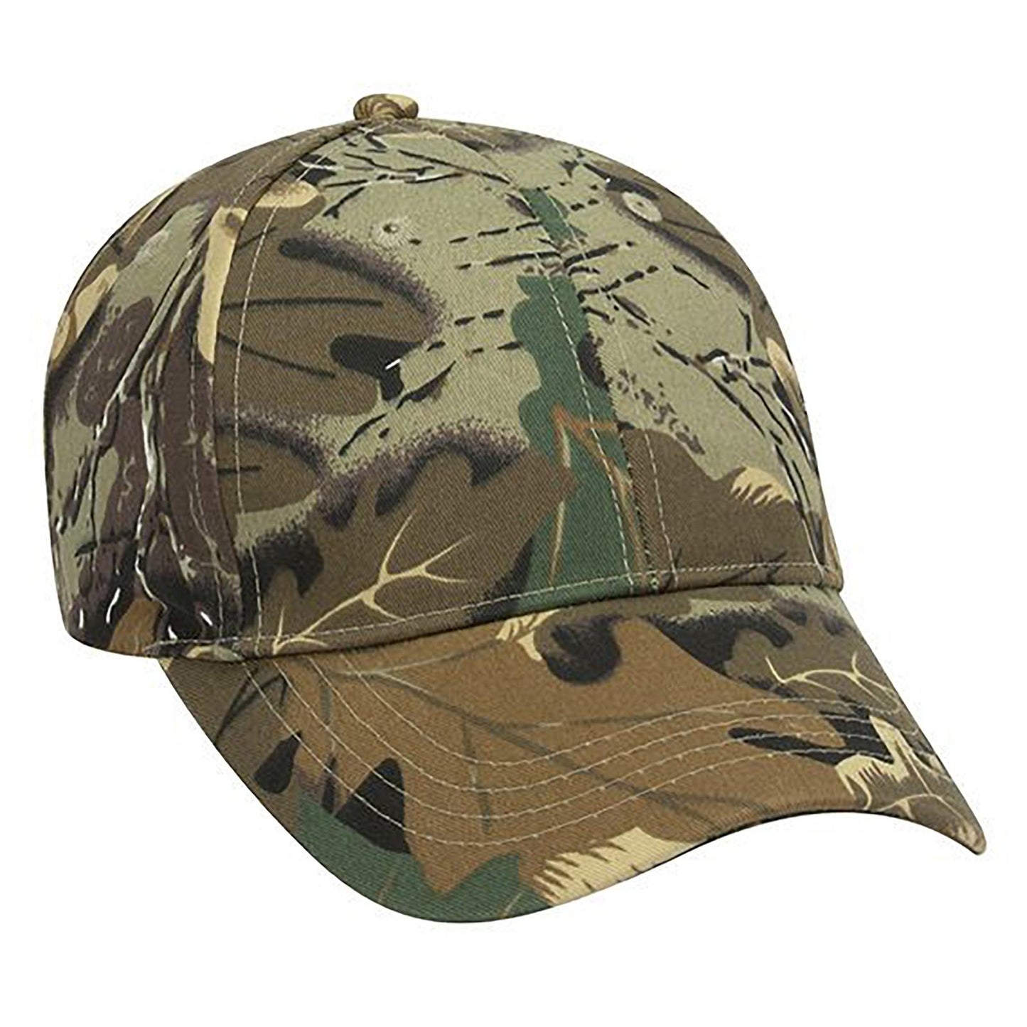 OTTO CAP Camouflage Young Adult 6 Panel Low Profile Baseball Cap 108-757