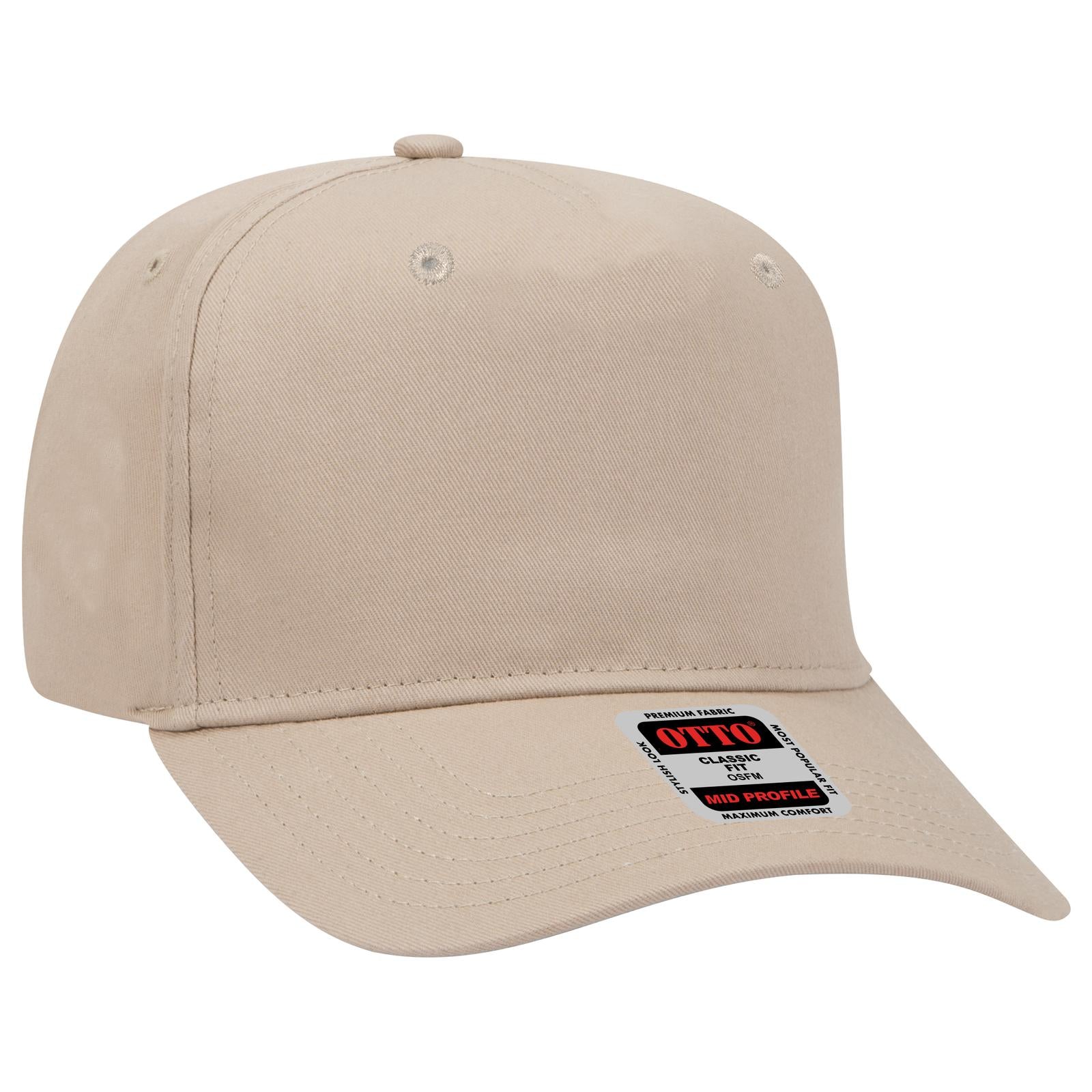 OTTO CAP 5 Panel Mid Profile Baseball Cap