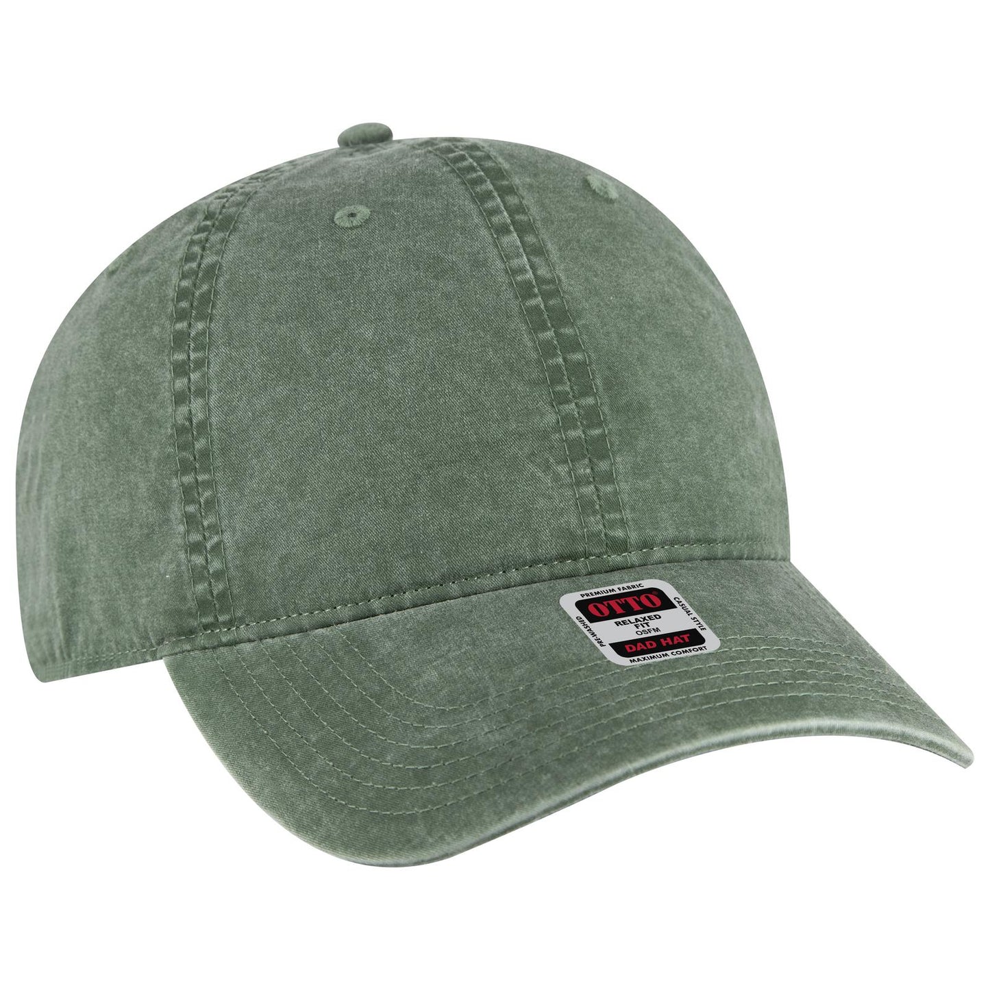 OTTO CAP 6 Panel Low Profile Dad Hat 18-201