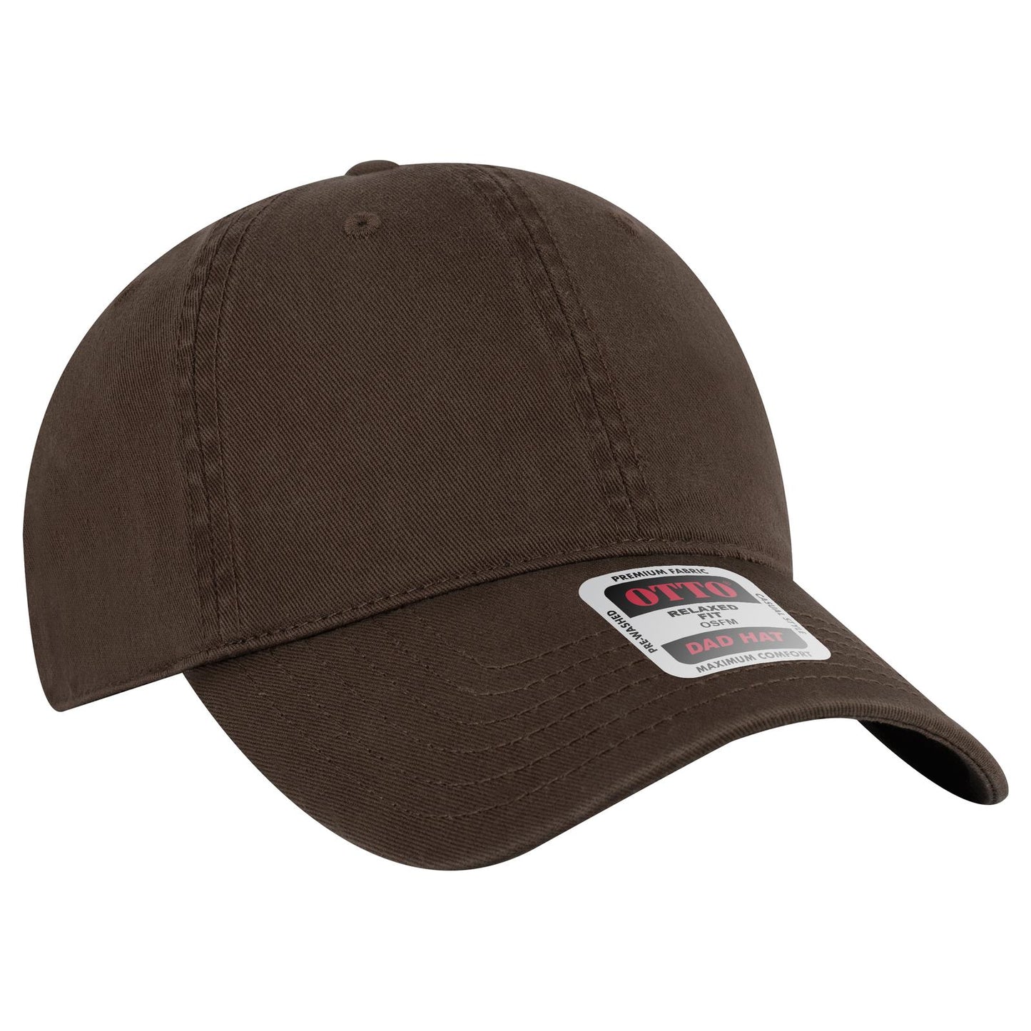 OTTO CAP 6 Panel Low Profile Dad Hat 18-772