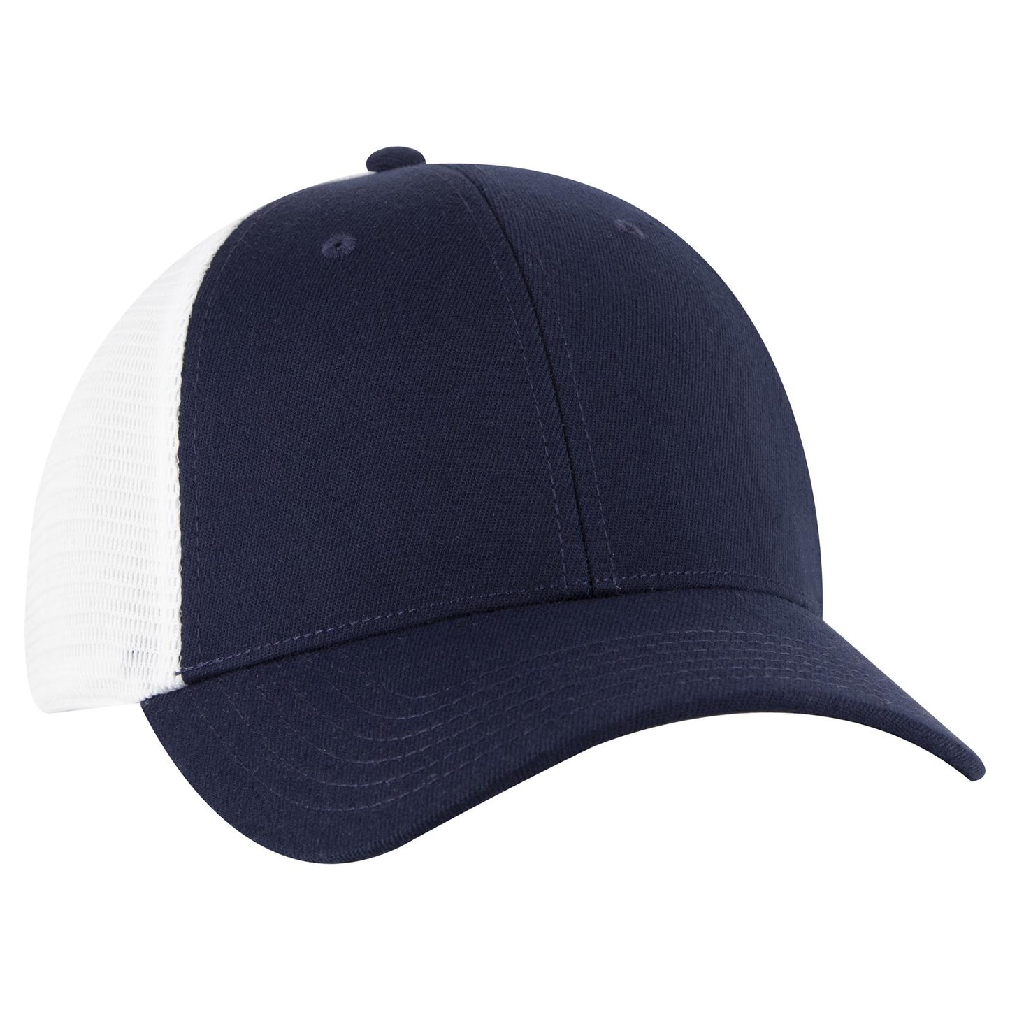 OTTO CAP "OTTO FLEX" Fitted 6 Panel Low Profile Mesh Back Trucker Hat 135-1