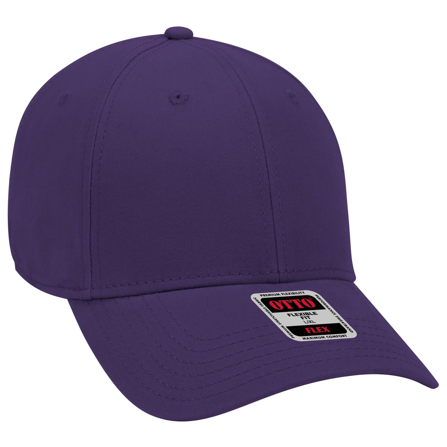 OTTO CAP "OTTO FLEX" Fitted 6 Panel Low Profile Baseball Cap 11-1167