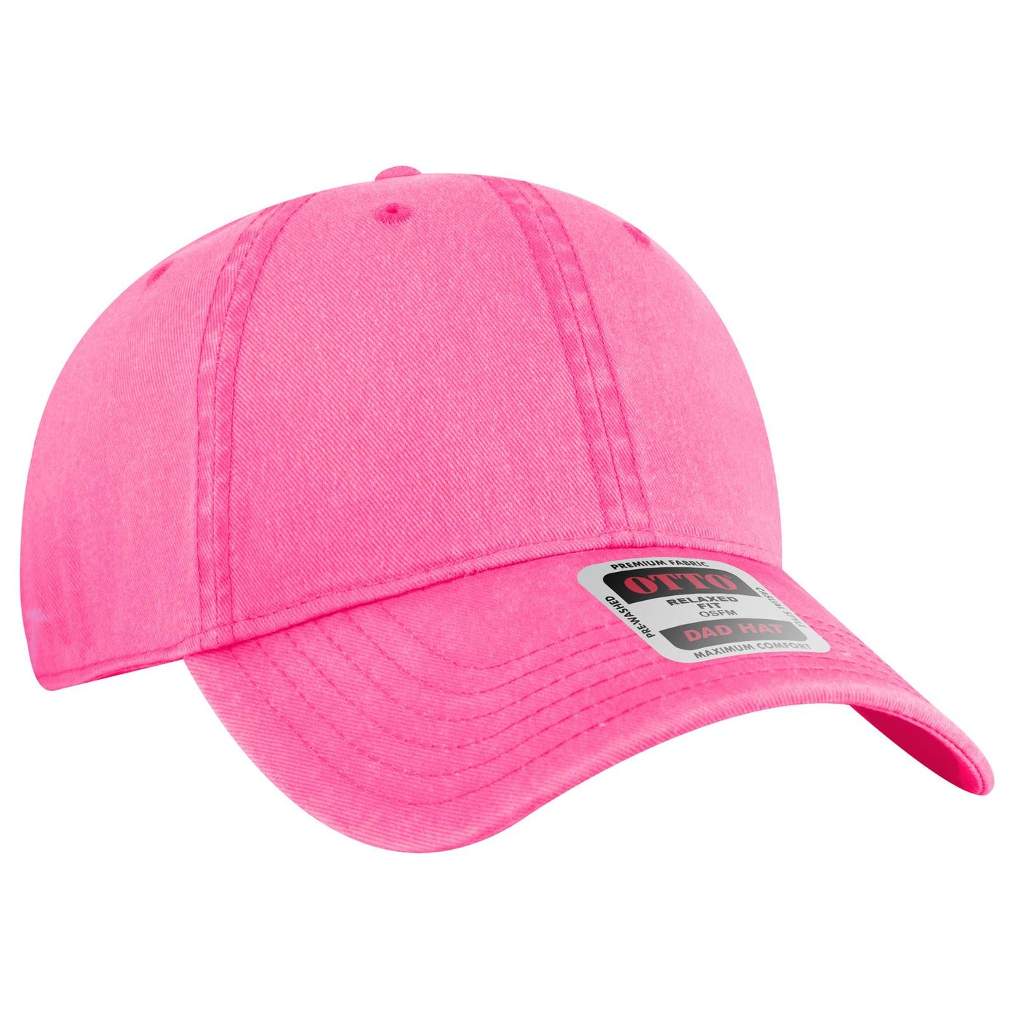 OTTO CAP 6 Panel Low Profile Dad Hat 18-772