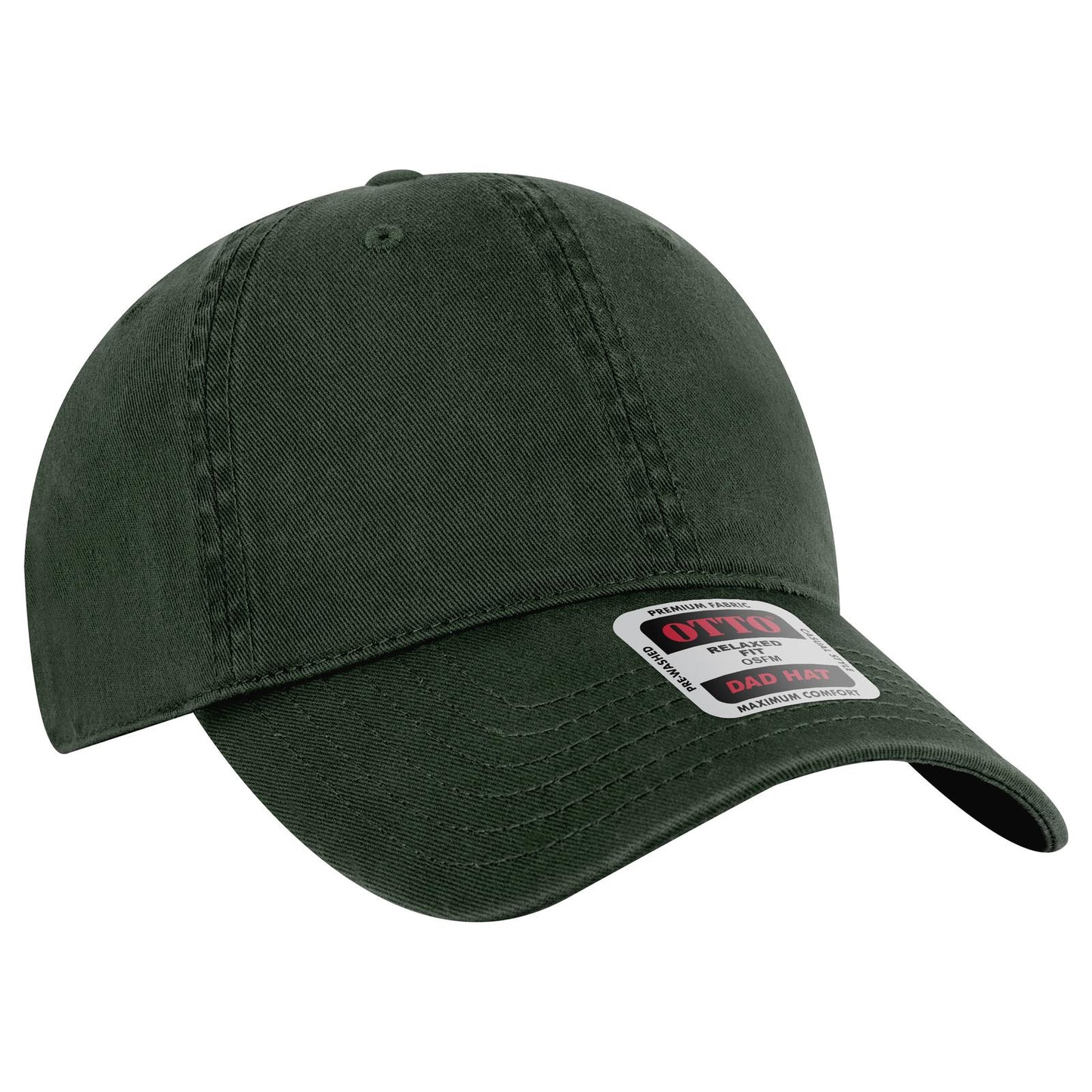 OTTO CAP 6 Panel Low Profile Dad Hat 18-772
