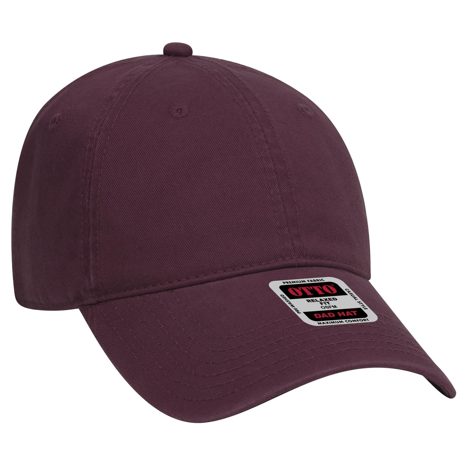 OTTO CAP 6 Panel Low Profile Dad Hat