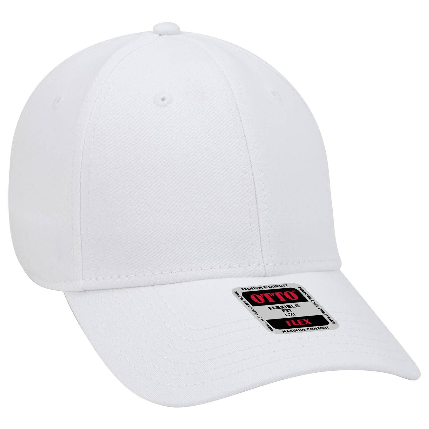 OTTO CAP "OTTO FLEX" Fitted 6 Panel Low Profile Baseball Cap 11-1167