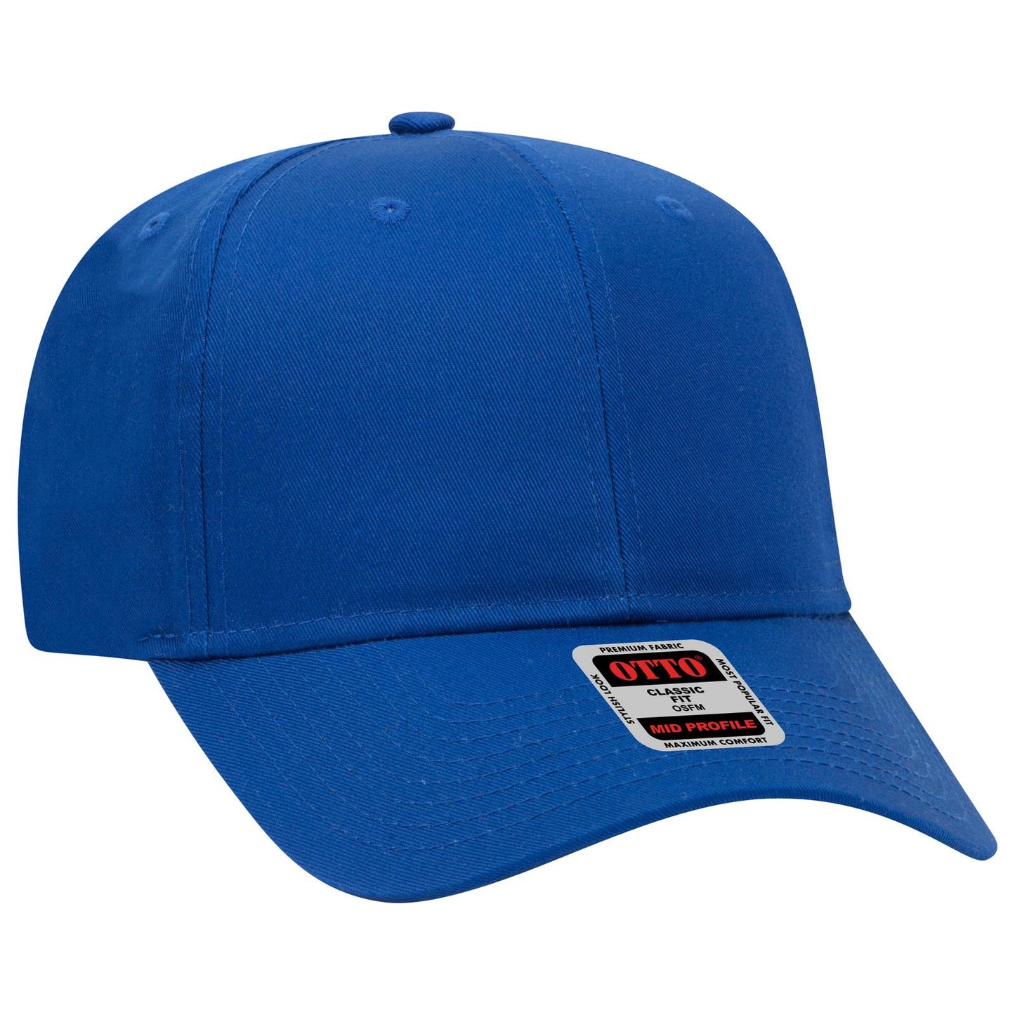 OTTO CAP 6 Panel Mid Profile Baseball Cap 27-079