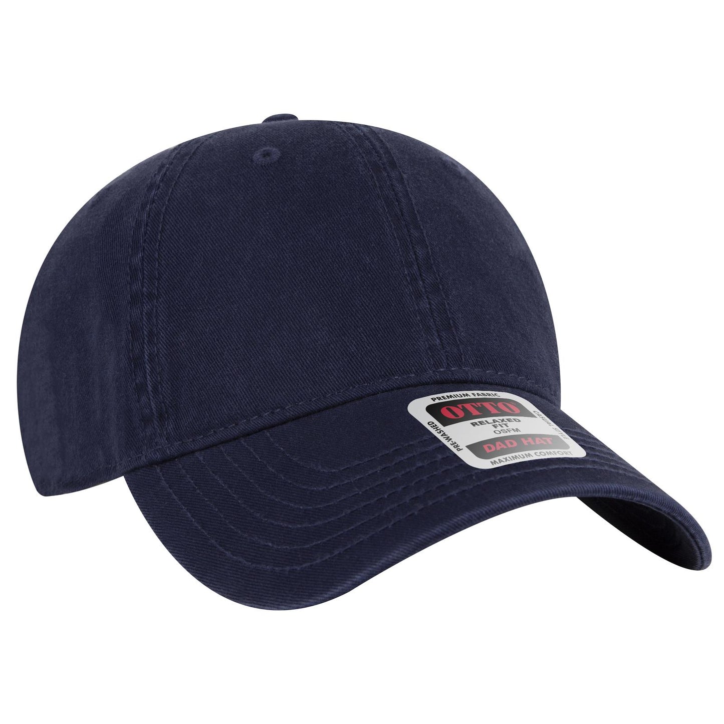OTTO CAP 6 Panel Low Profile Dad Hat 18-772