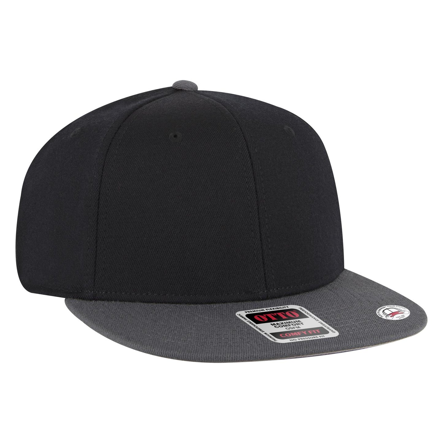 OTTO CAP "OTTO COMFY FIT" 6 Panel Pro Style Snapback Hat 125-1323