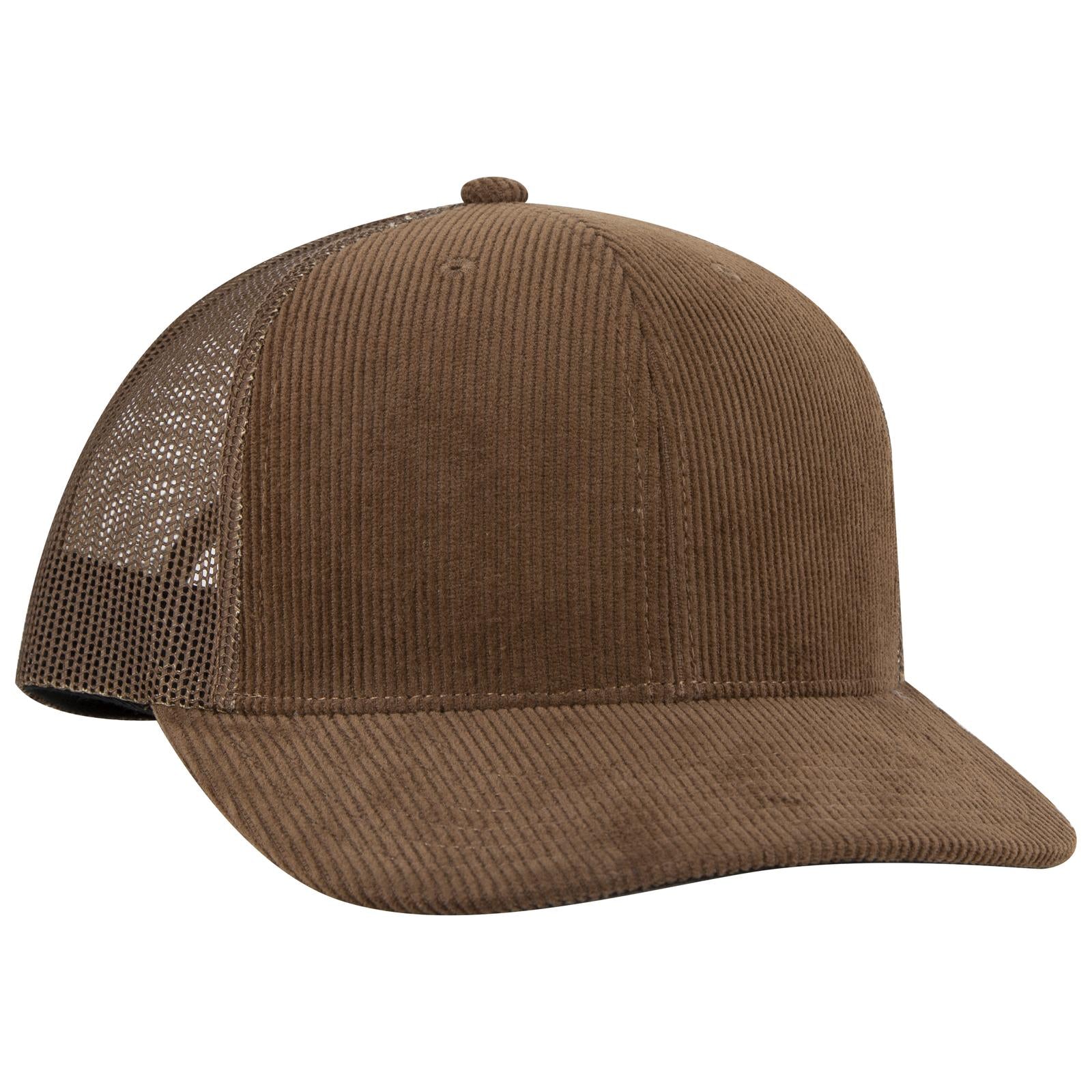 OTTO CAP 6 Panel Mid Profile Mesh Back Trucker Hat