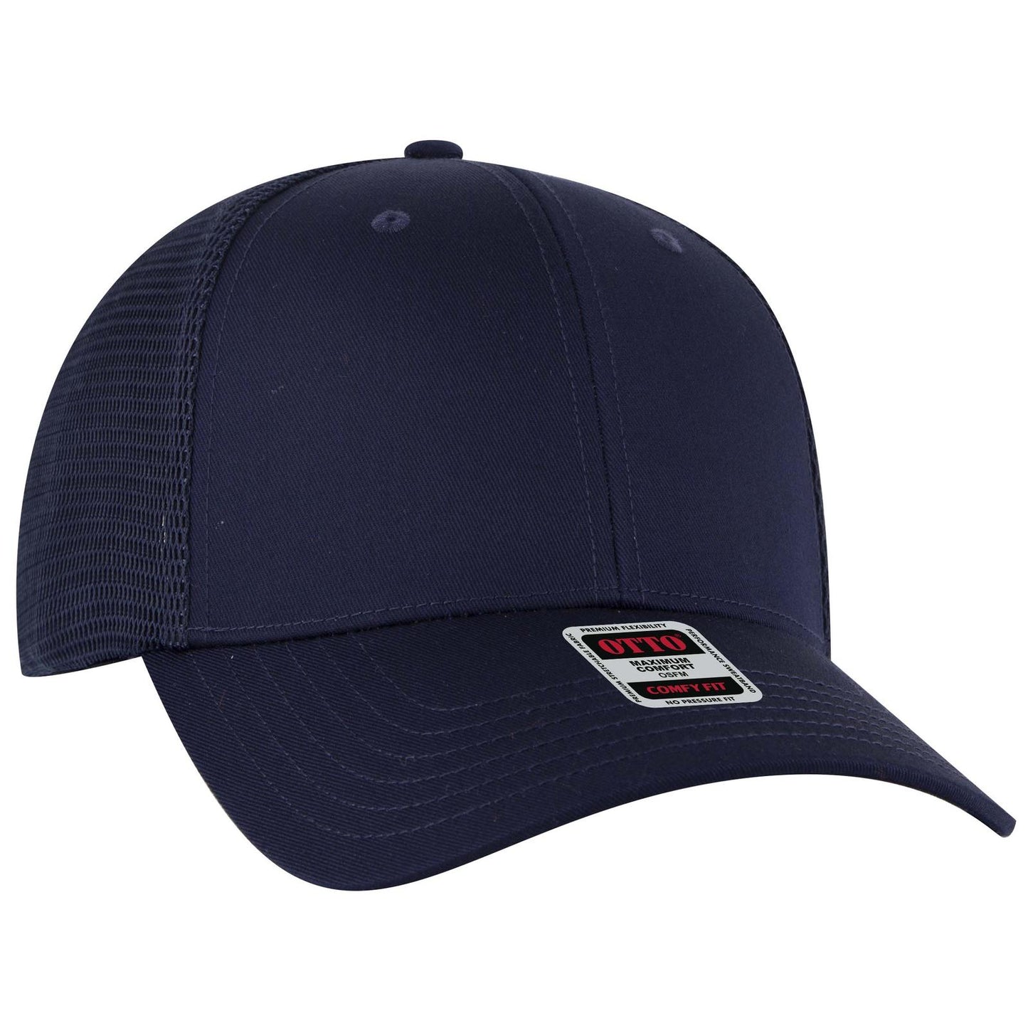OTTO CAP "OTTO COMFY FIT" 6 Panel Low Profile Mesh Back Trucker Hat 83-2