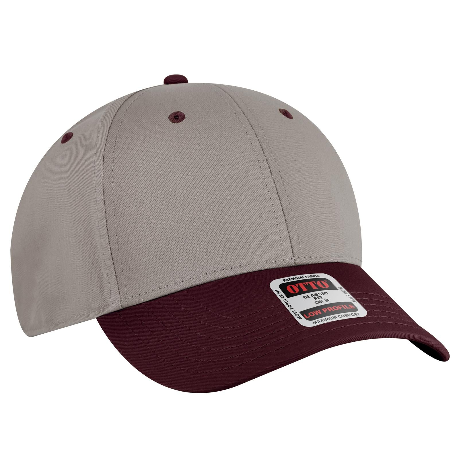 OTTO CAP 6 Panel Low Profile Baseball Cap